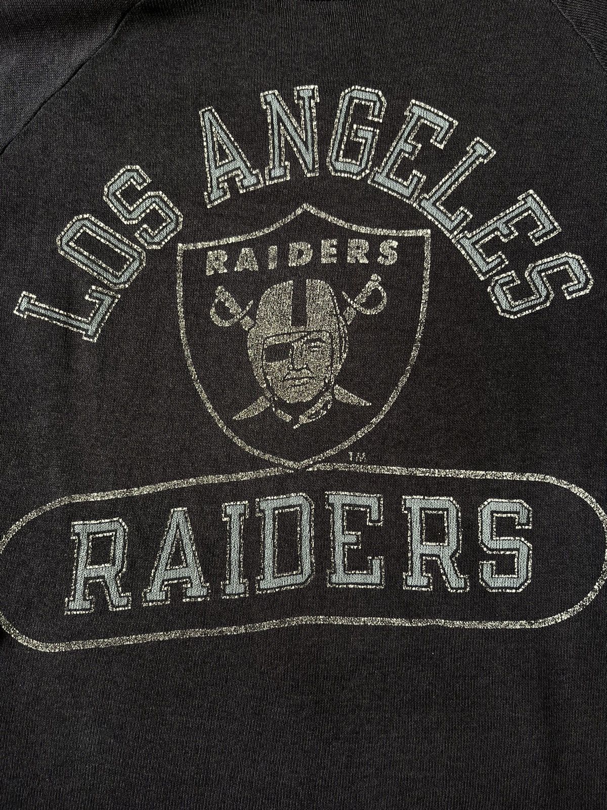 Champion × NFL Vintage Distressed 80's NFL L.A. Raiders X Champion Size US M / EU 48-50 / 2 - 5 Thumbnail