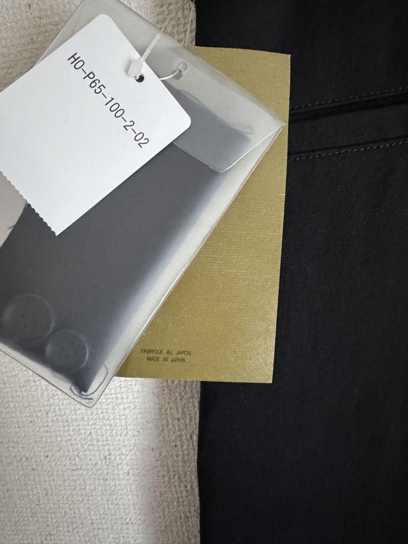 Yohji Yamamoto POUR HOMME 24aw WOOL GABARDINE SIDE 3ST TUCK PANTS Size US 39 - 4 Thumbnail