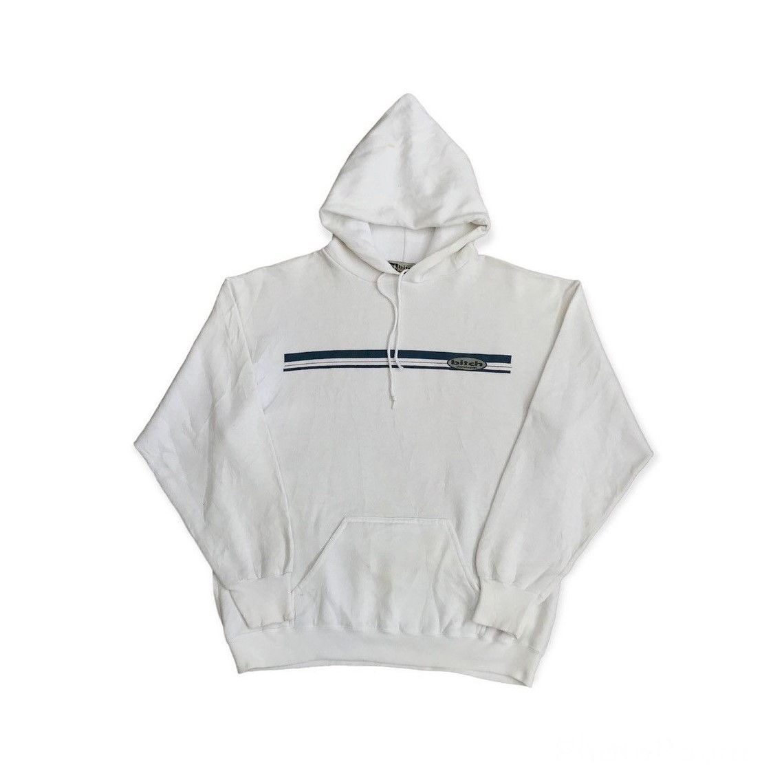 Vintage Vintage 90s BITCH Skateboards Hoodie Size US L / EU 52-54 / 3 - 1 Thumbnail