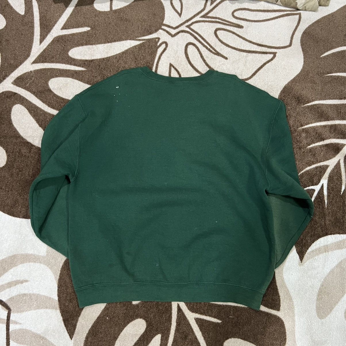 Russell Athletic × Vintage Sun Faded Green Russell Sweatshirt Size US L / EU 52-54 / 3 - 4 Thumbnail