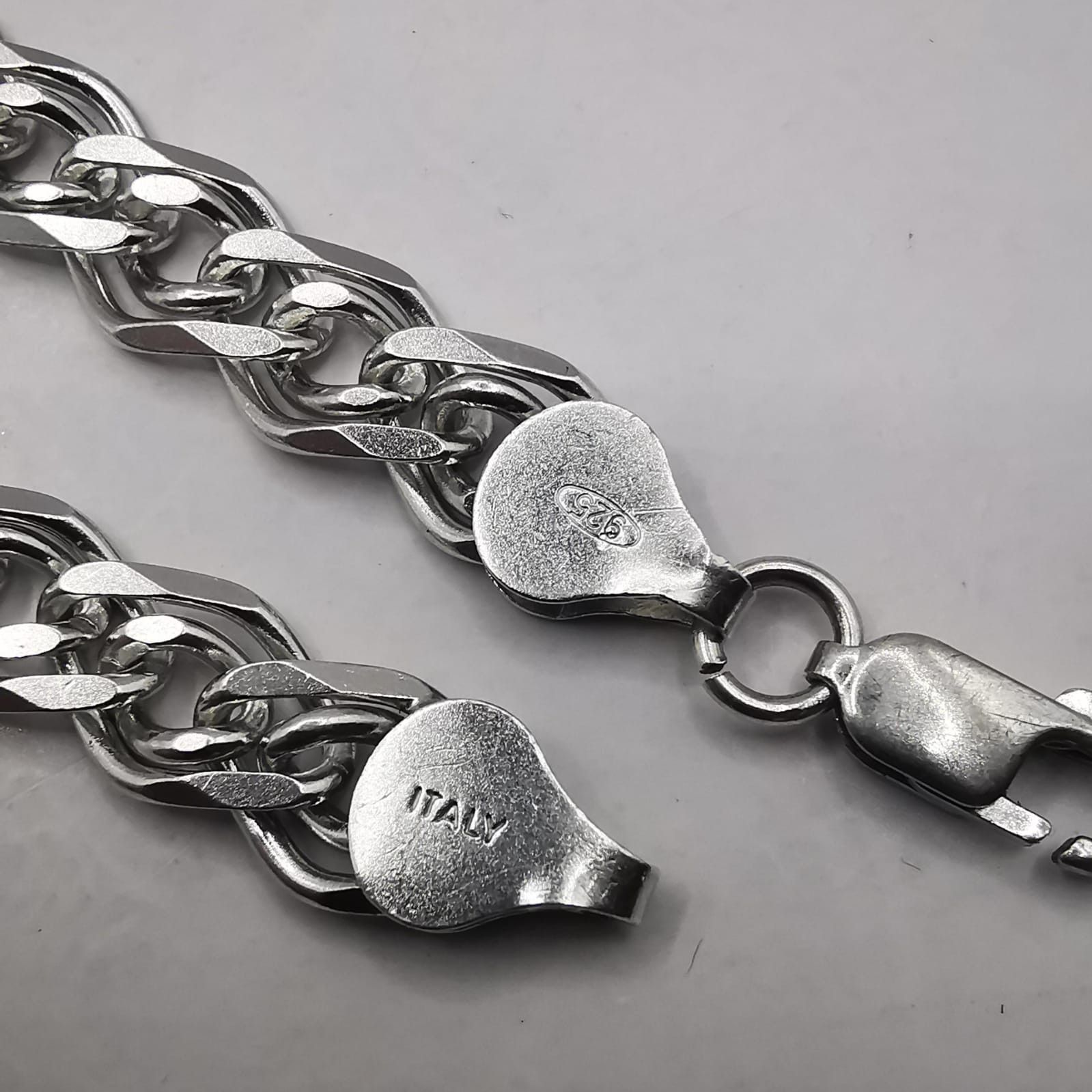 Sterling Silver Vintage Bracelet Jewelry,925 Sterling Silver,Handmade 12,48g Size ONE SIZE - 3 Thumbnail