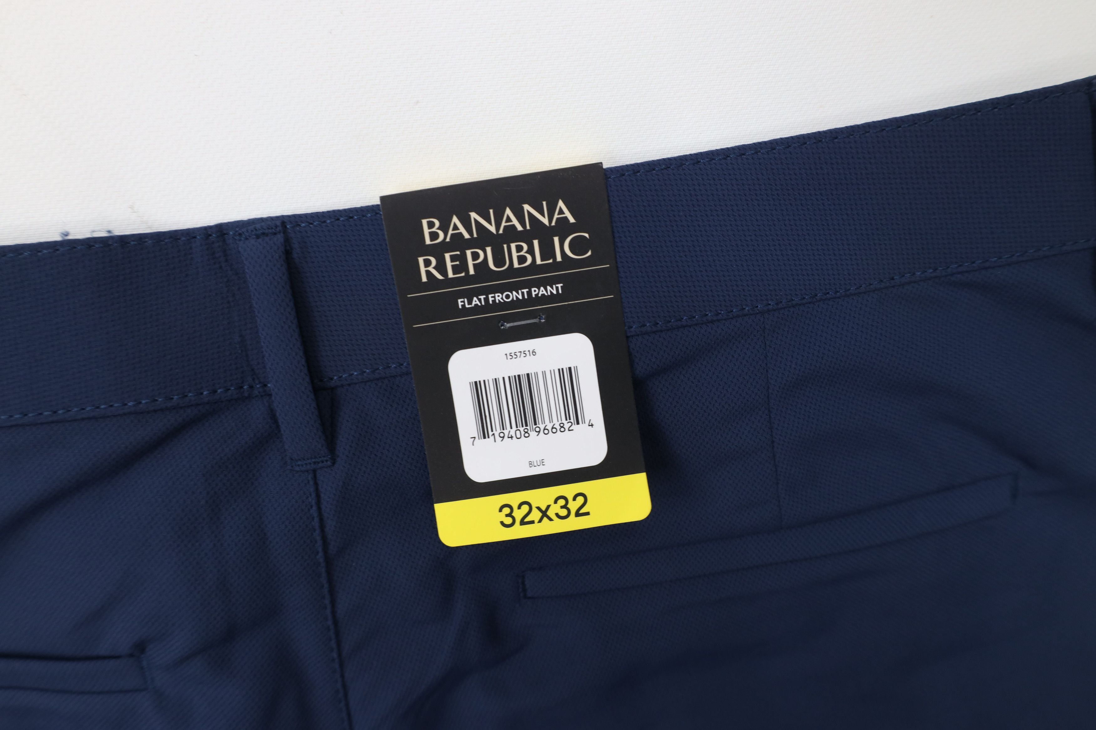 Banana Republic New Banana Republic Flat Front Chino Pants Trousers Blue Size US 32 / EU 48 - 11 Thumbnail