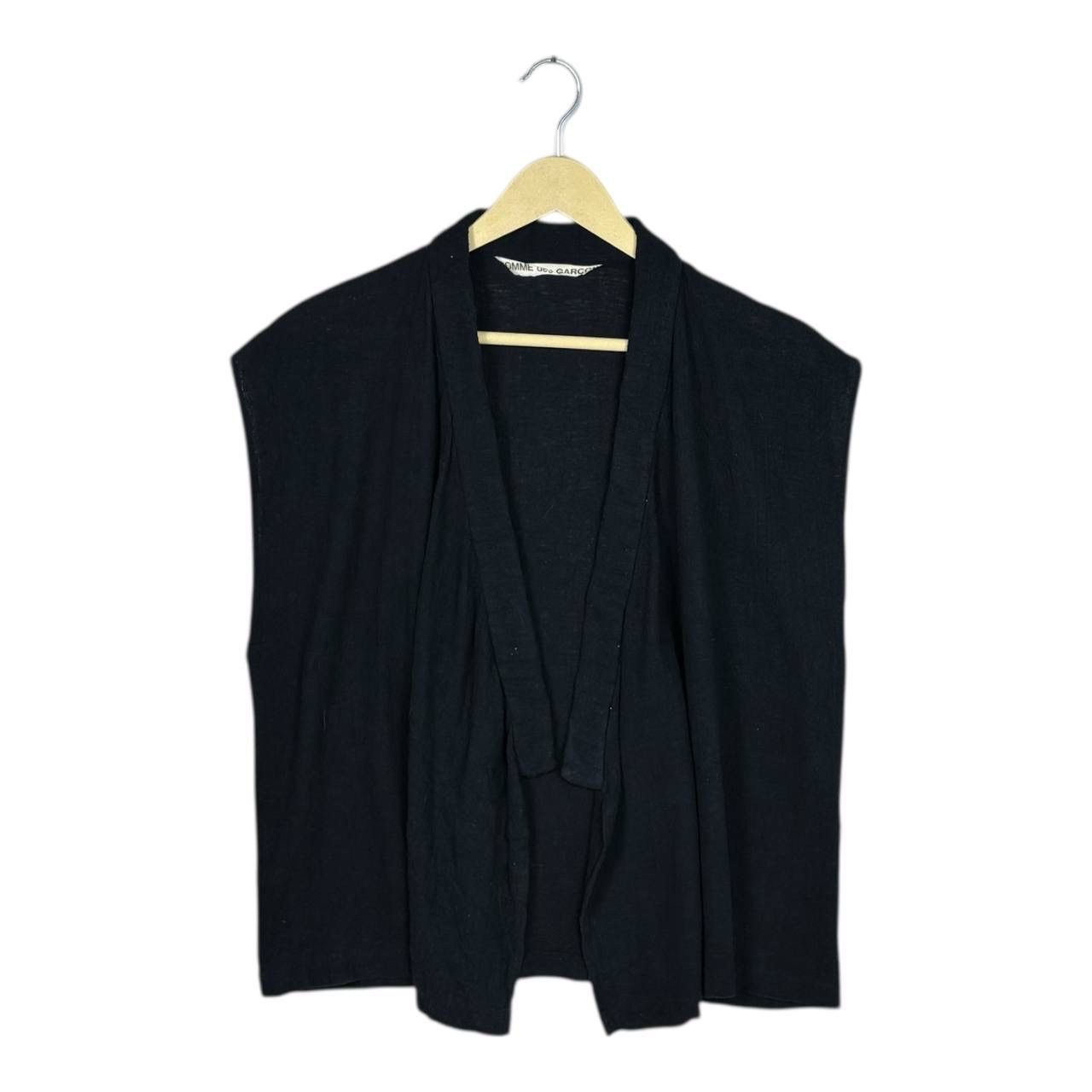 Comme des Garcons Comme Des Garcons Archival Deconstructed Vest Black 90s Size US M / EU 48-50 / 2 - 1 Thumbnail