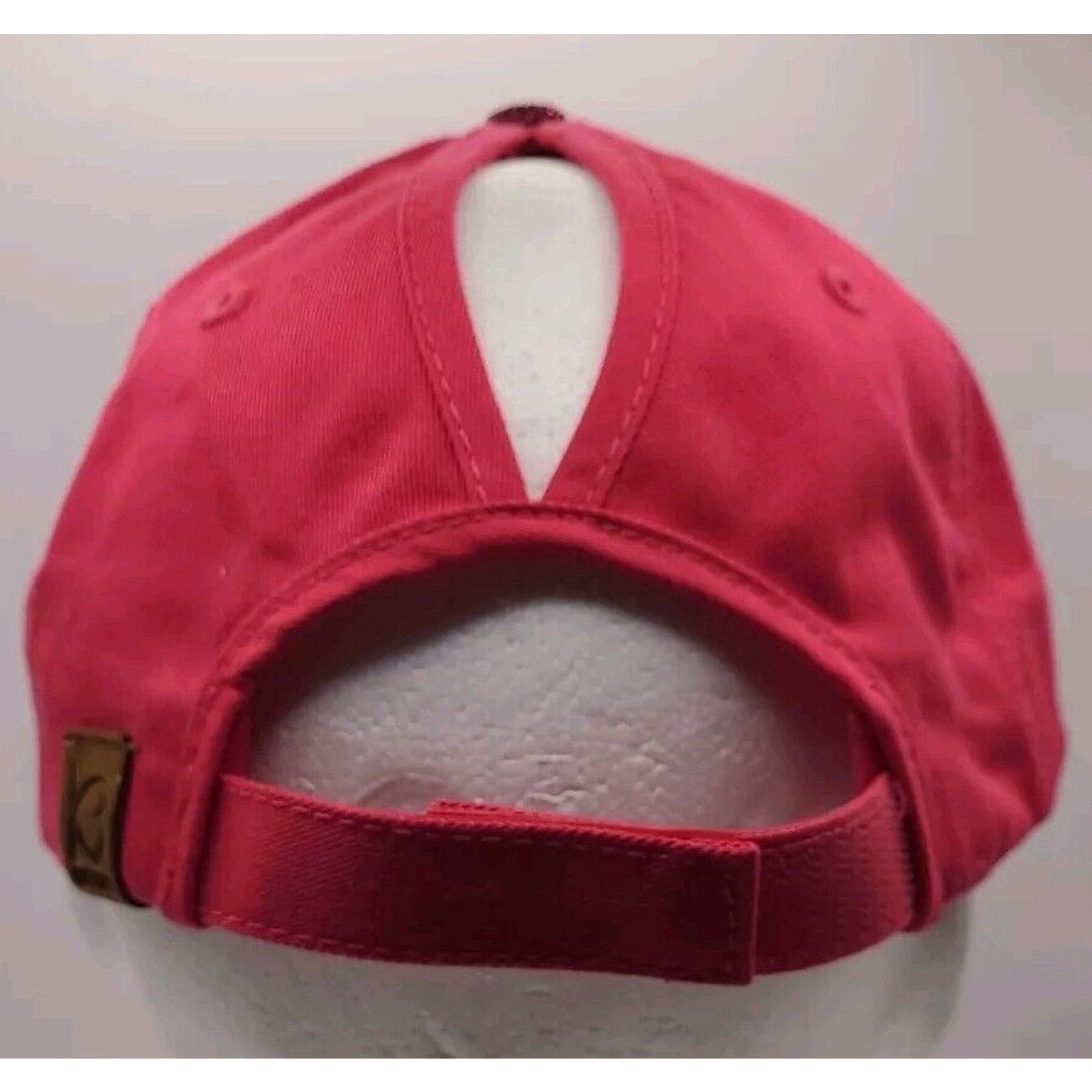 Ethos NWOT Ladies KB ETHOS Glitter Pink Ponytail Cap Strapback Hat Size ONE SIZE - 4 Thumbnail