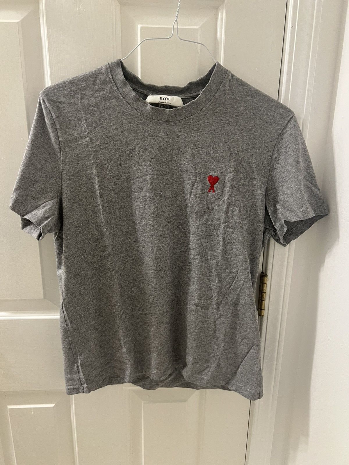 AMI Ami Paris short sleeve t shirt grey L (fits M) Size US M / EU 48-50 / 2 - 1 Thumbnail