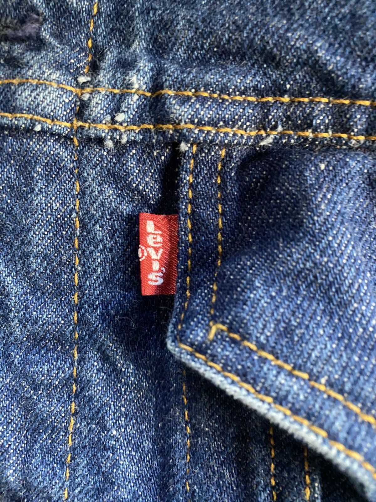 Levi's Vintage 80’s Levi’s Denim Trucker Jean Jacket Short Size US M / EU 48-50 / 2 - 3 Thumbnail