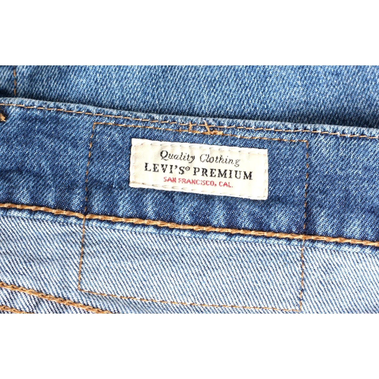 Levi's VINTAGE LEVI’S? 512 PREMIUM Big E Jeans Men 32x30 Slim Tapered Stretch DZ7995 Jeans Size US 32 / EU 48 - 7 Thumbnail