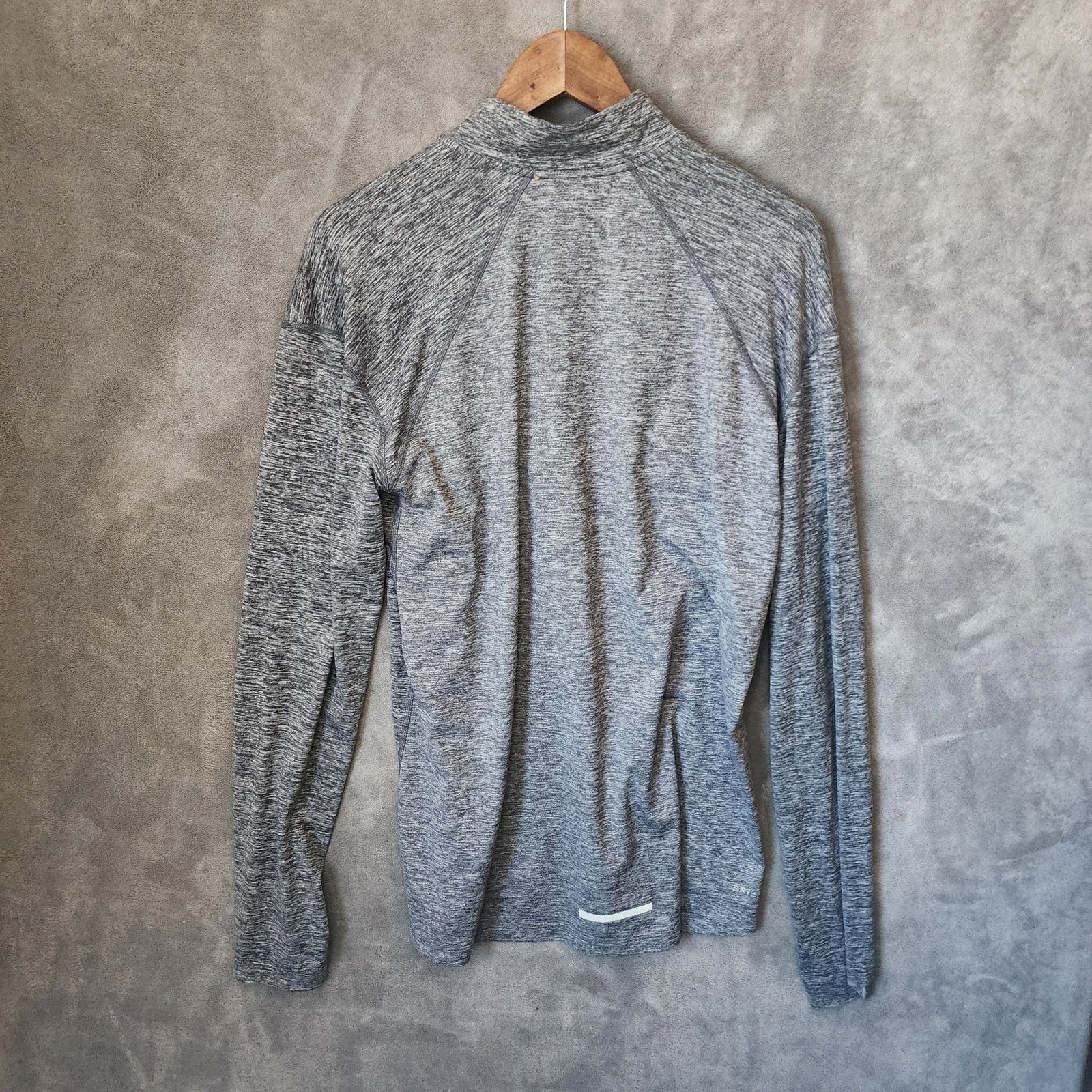 Nike Nike Women's Medium Gray Dry Fit Lightweight Half-Zip Jacket Size M / US 6-8 / IT 42-44 - 2 Thumbnail