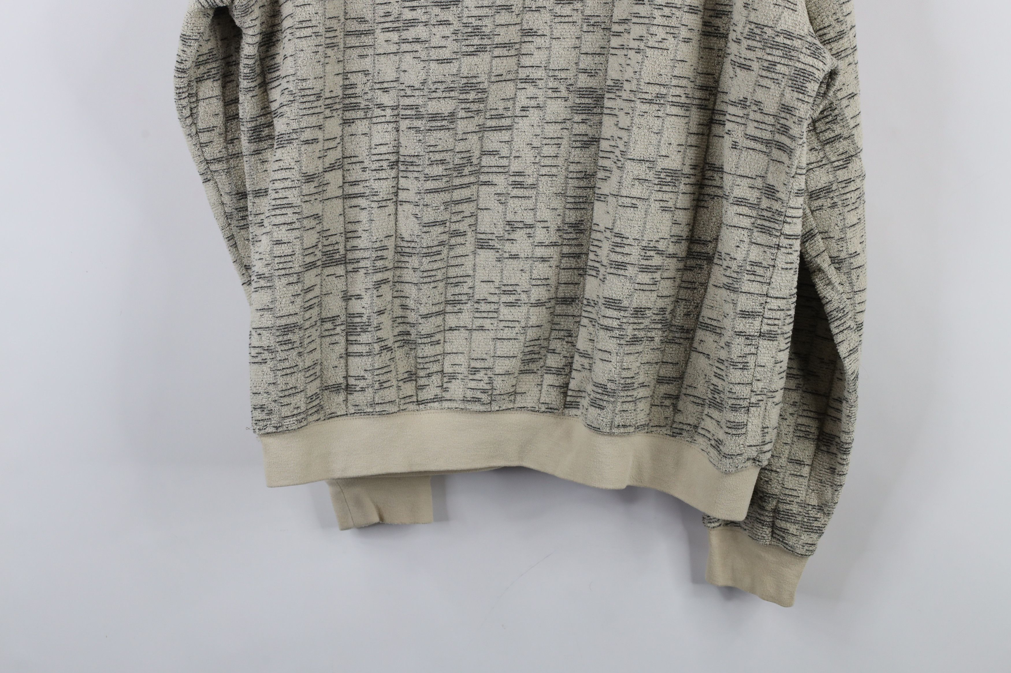 Vintage Vintage 90s Streetwear Fleece Collared Pullover Sweater Size US M / EU 48-50 / 2 - 10 Thumbnail