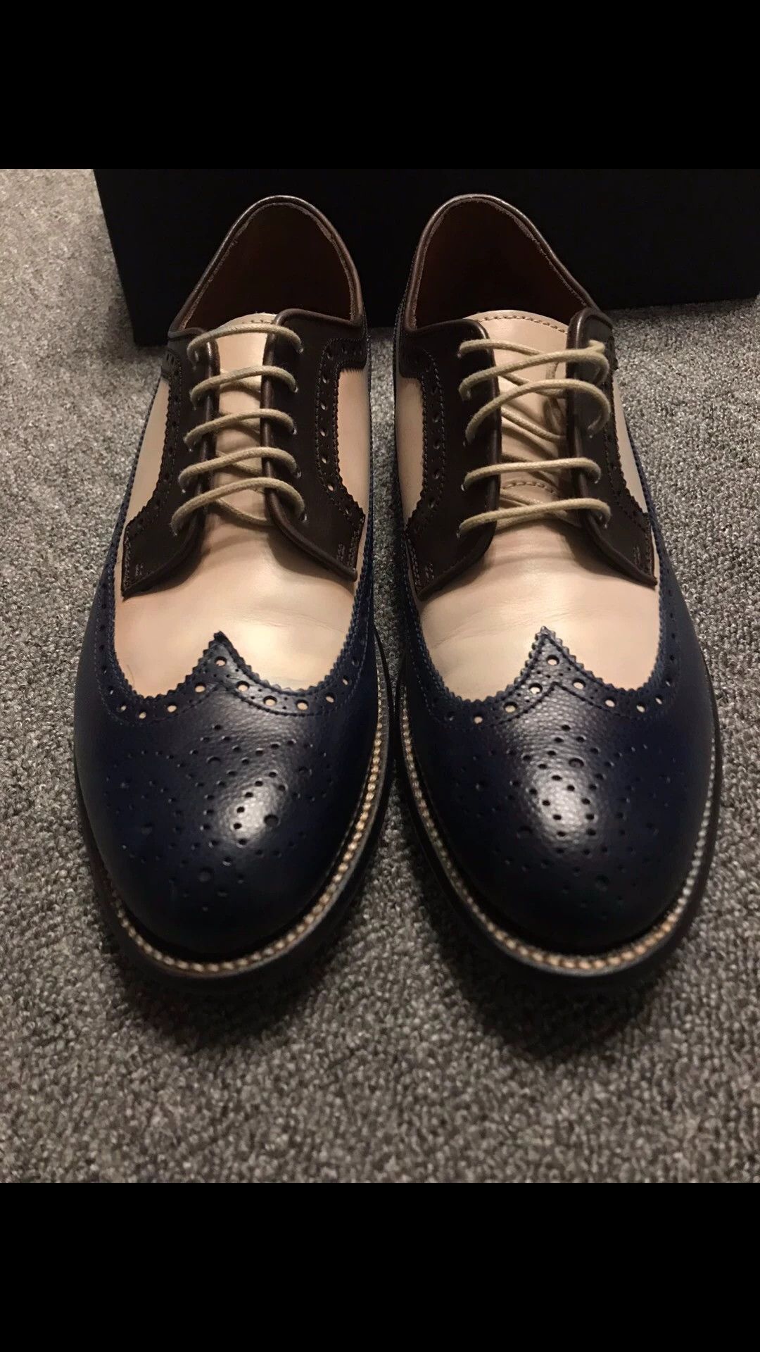 Other LOTTUSSE three-tone brogue style casual shoes size 42.5 Size US 9.5 / EU 42-43 - 3 Thumbnail