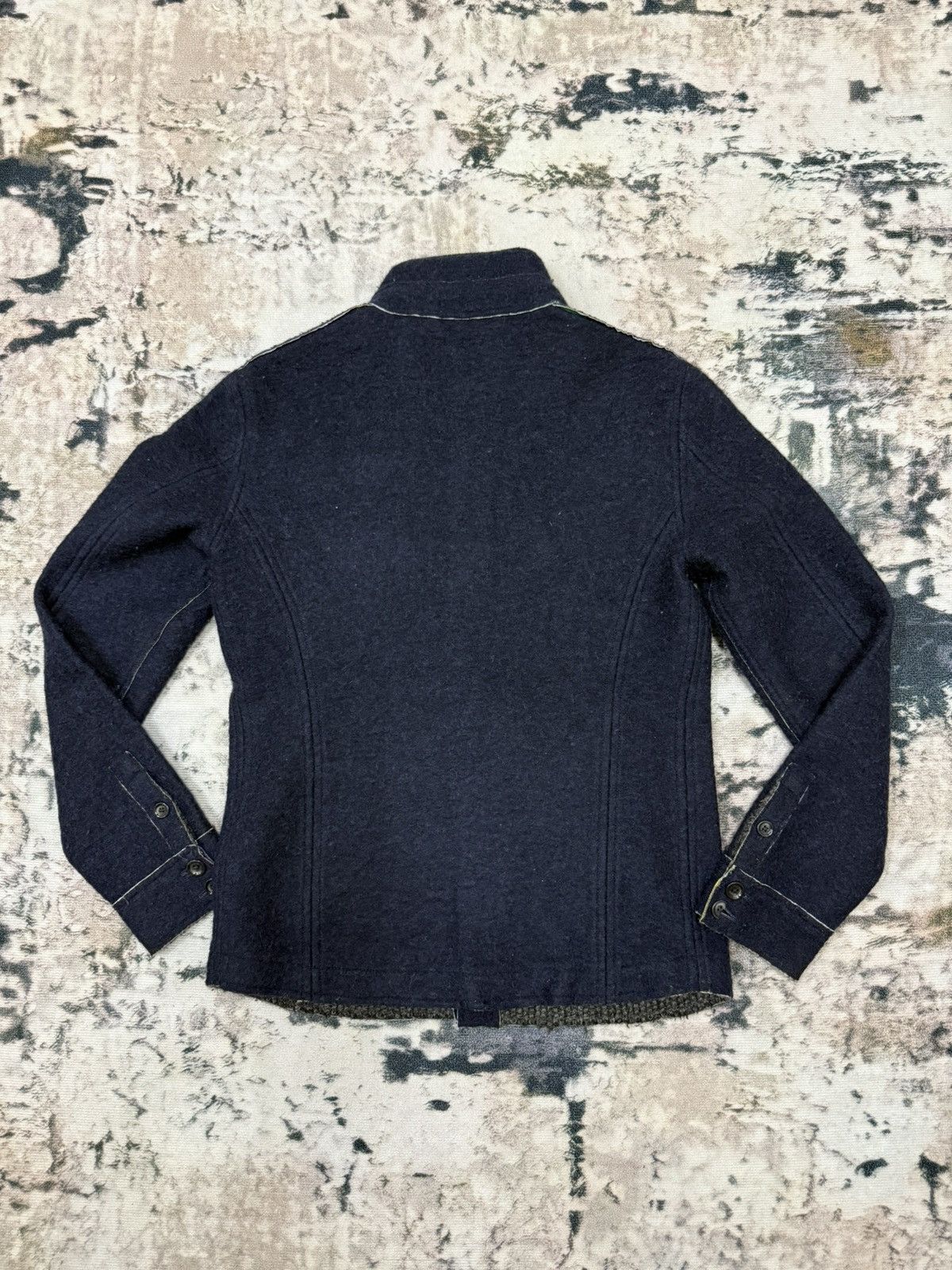 GAS Man Gas Mohair Chekered Lined Jacket Size US S / EU 44-46 / 1 - 11 Thumbnail