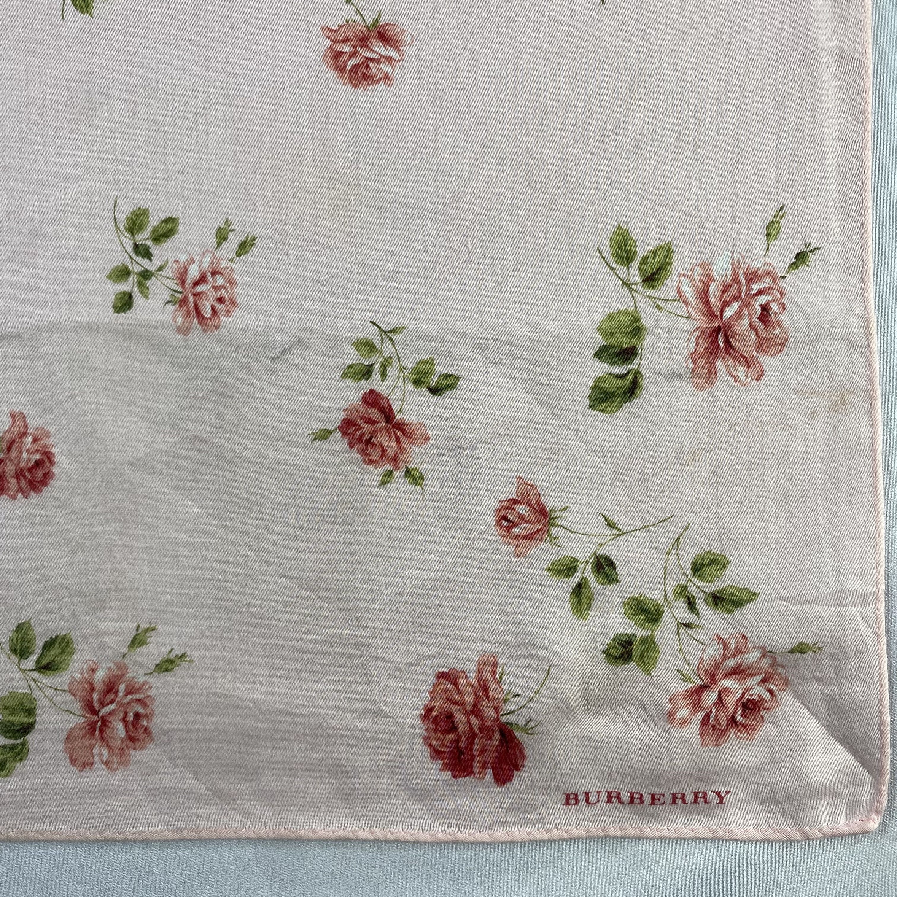 Burberry × Vintage Burberry Handkerchief / Neckerchief / Bandana-P1155 Size ONE SIZE - 3 Thumbnail
