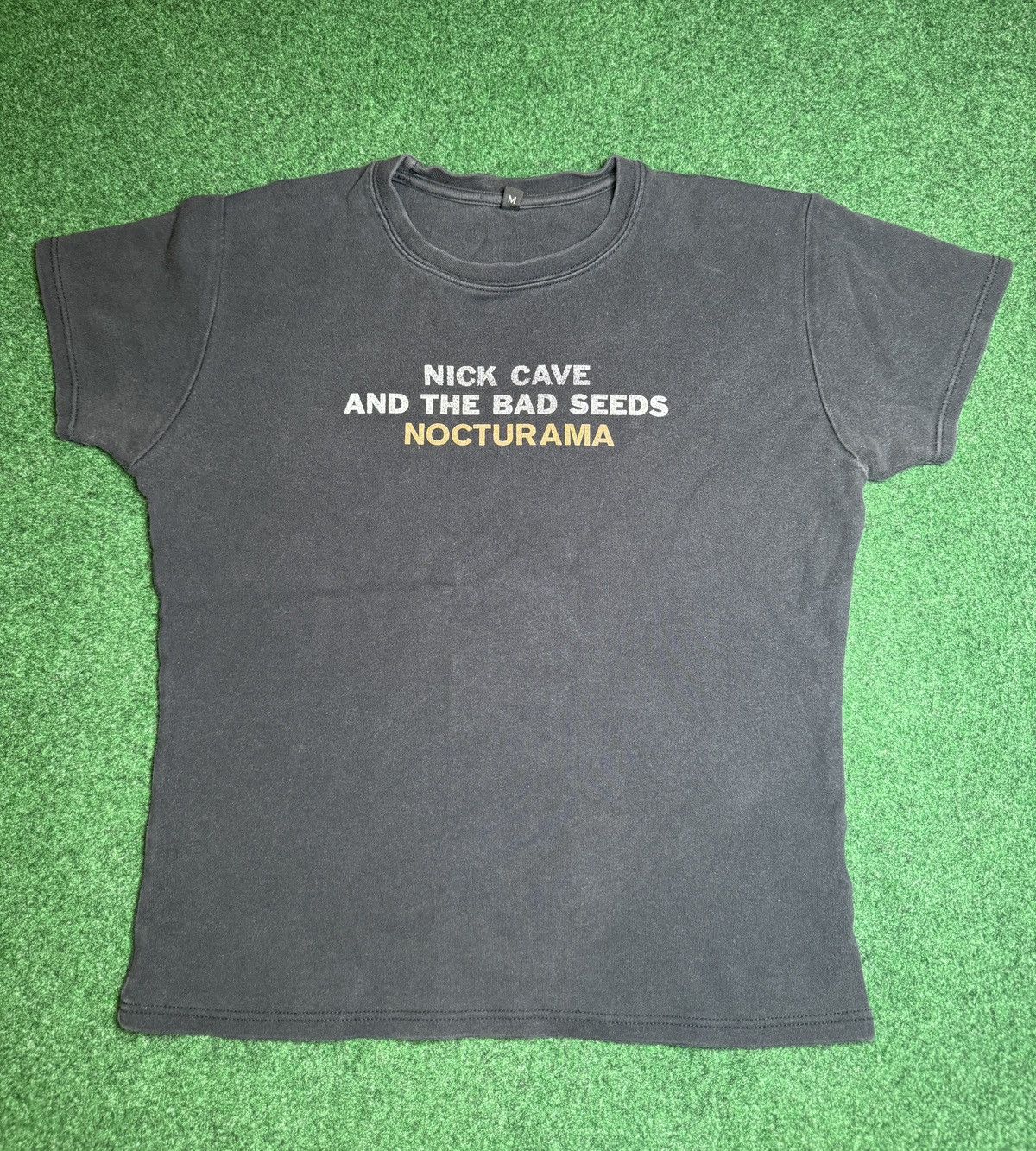 Band Tees × Vintage Vtg Y2K Nick Cave And The Bad Seeds Nocturama AltT Shirt Size M / US 6-8 / IT 42-44 - 1 Thumbnail