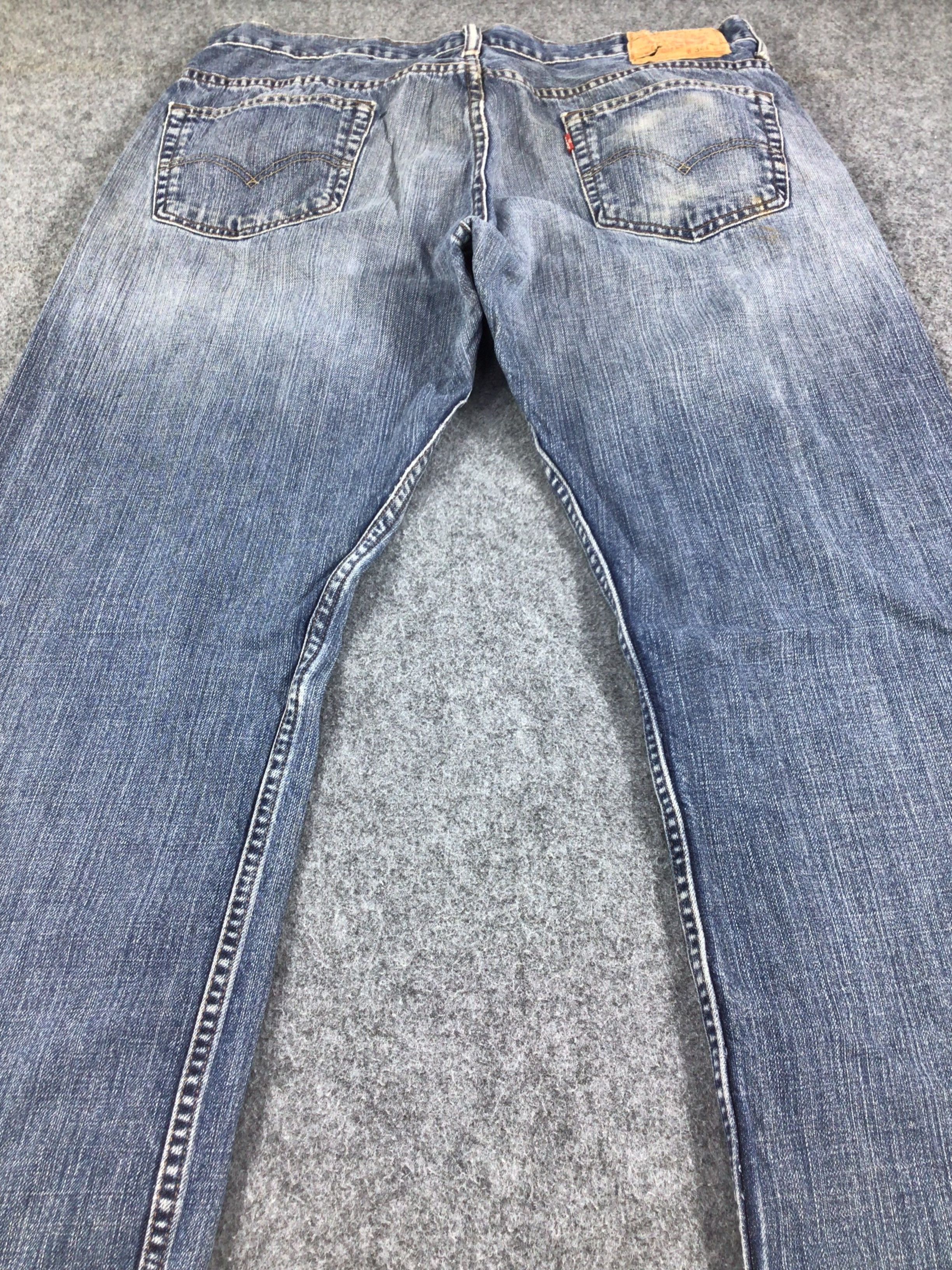 Levi's Vintage Levis 569 Jeans Distressed Denim -J845 Size US 36 / EU 52 - 4 Thumbnail