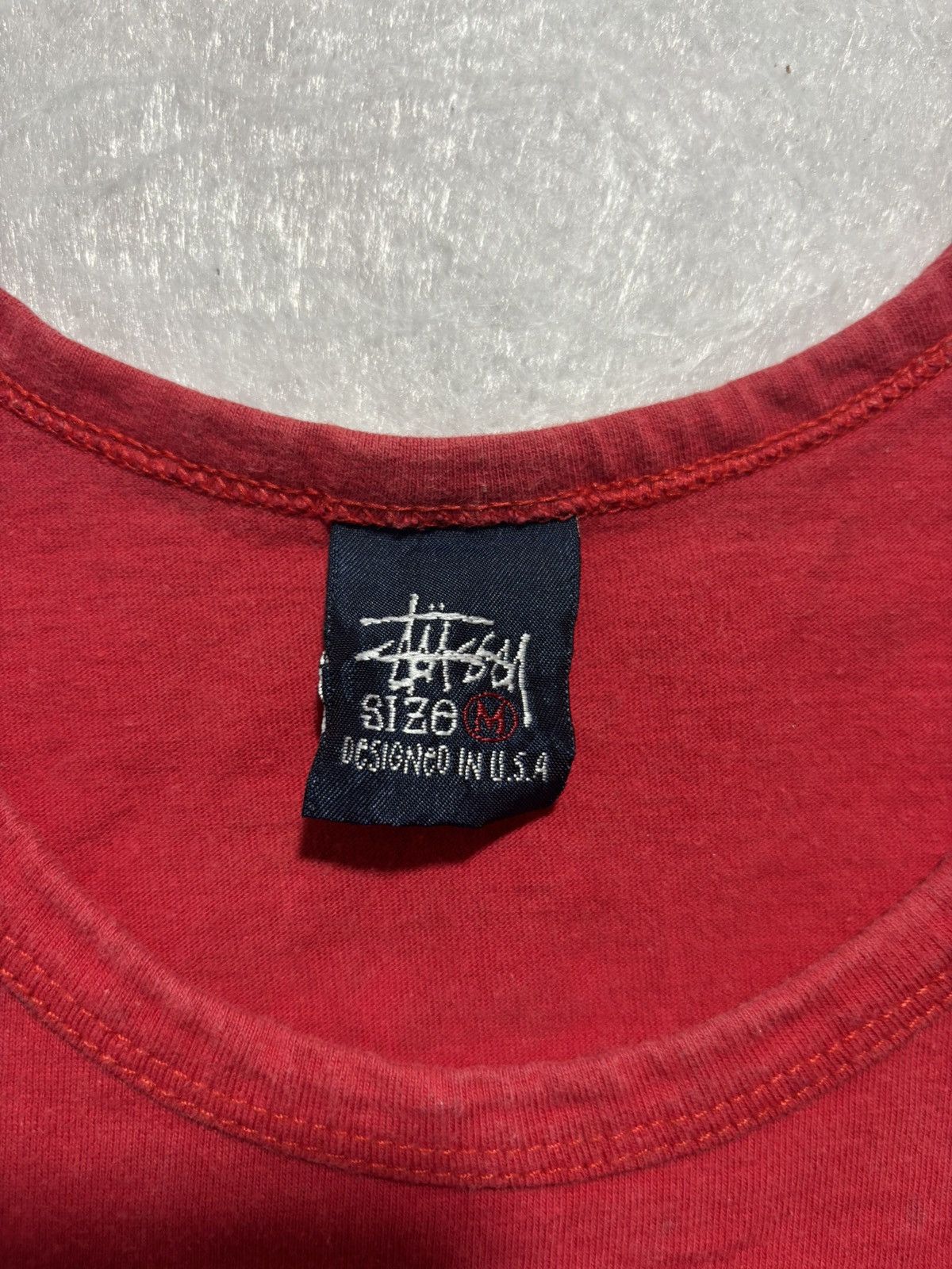 Stussy Vintage Stussy No 4 Tank Tops Size US M / EU 48-50 / 2 - 4 Thumbnail