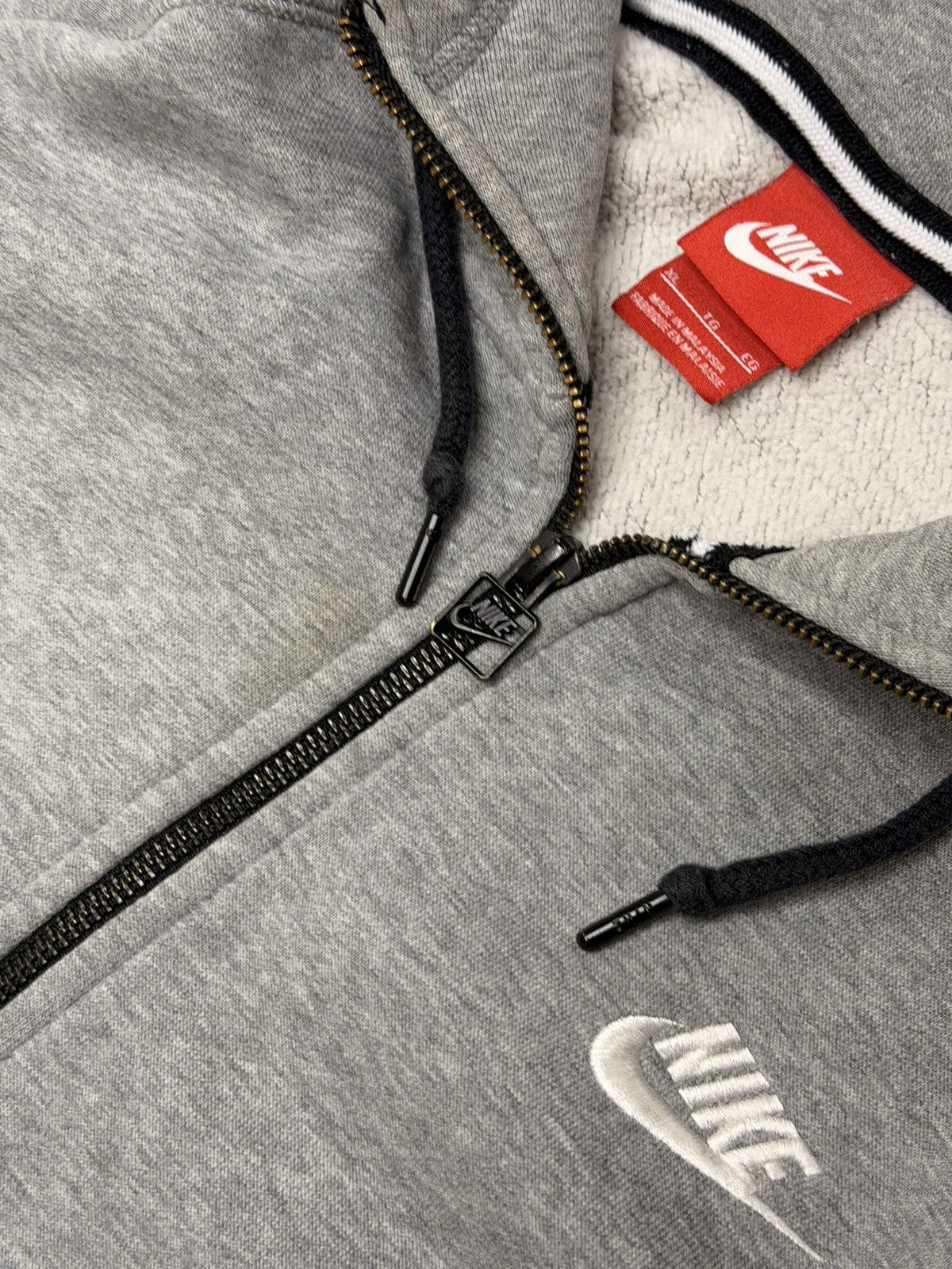 Nike Nike Sportswear Hoodie Mens XL Gray Tech Fleece Size US XL / EU 56 / 4 - 4 Thumbnail