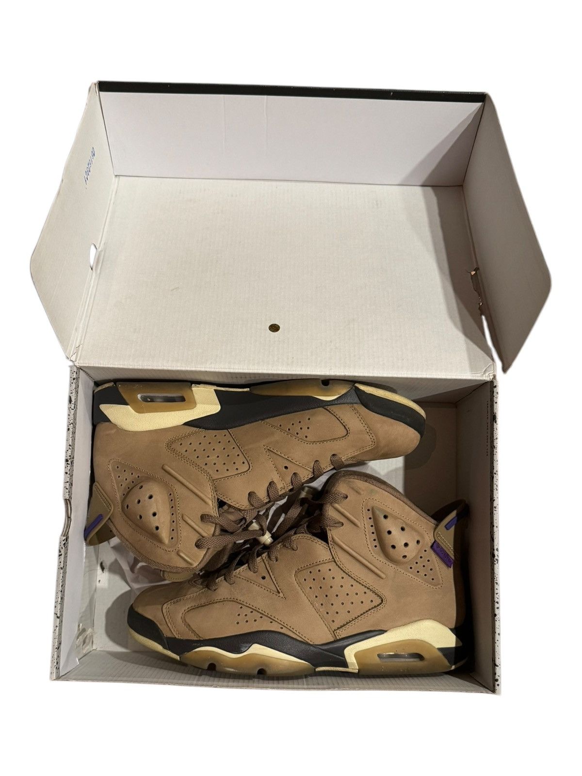 Goretex × Jordan Brand × Nike Jordan 6 Retro ‘Gore-Tex Brown Kelp’ Size US 11.5 / IT 41.5 - 6 Thumbnail