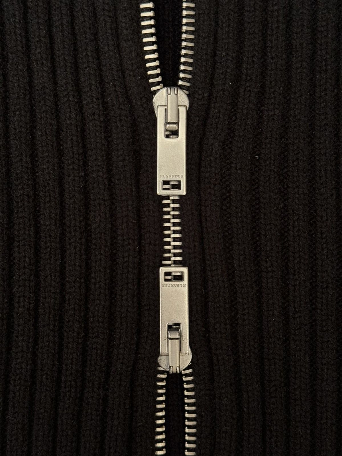 Jil Sander JIL SANDER cardigan with detachable collar in eggshell Size US L / EU 52-54 / 3 - 8 Thumbnail