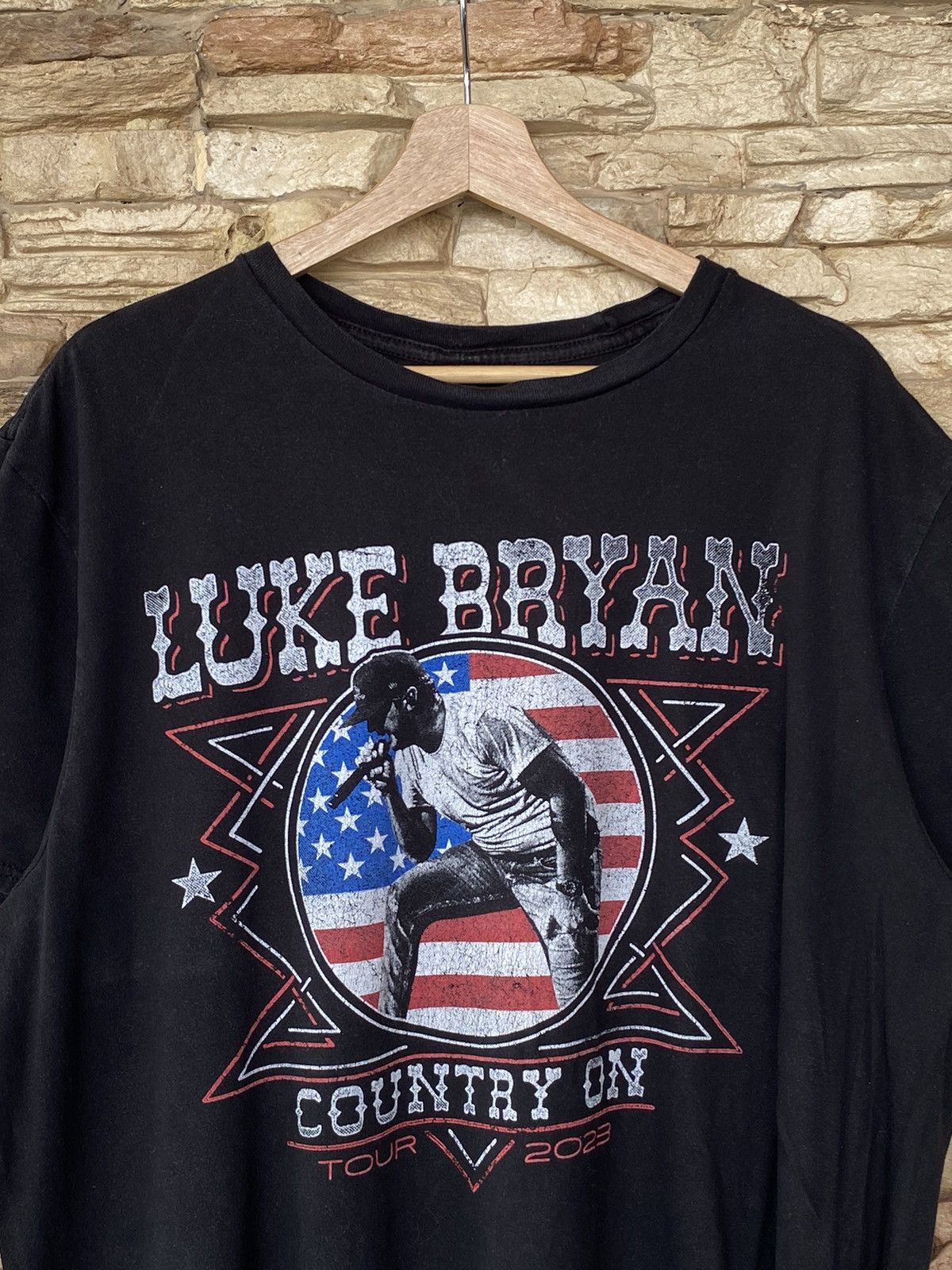 Band Tees 2023 Tour Luke Bryan Band Tees Size US XL / EU 56 / 4 - 4 Thumbnail