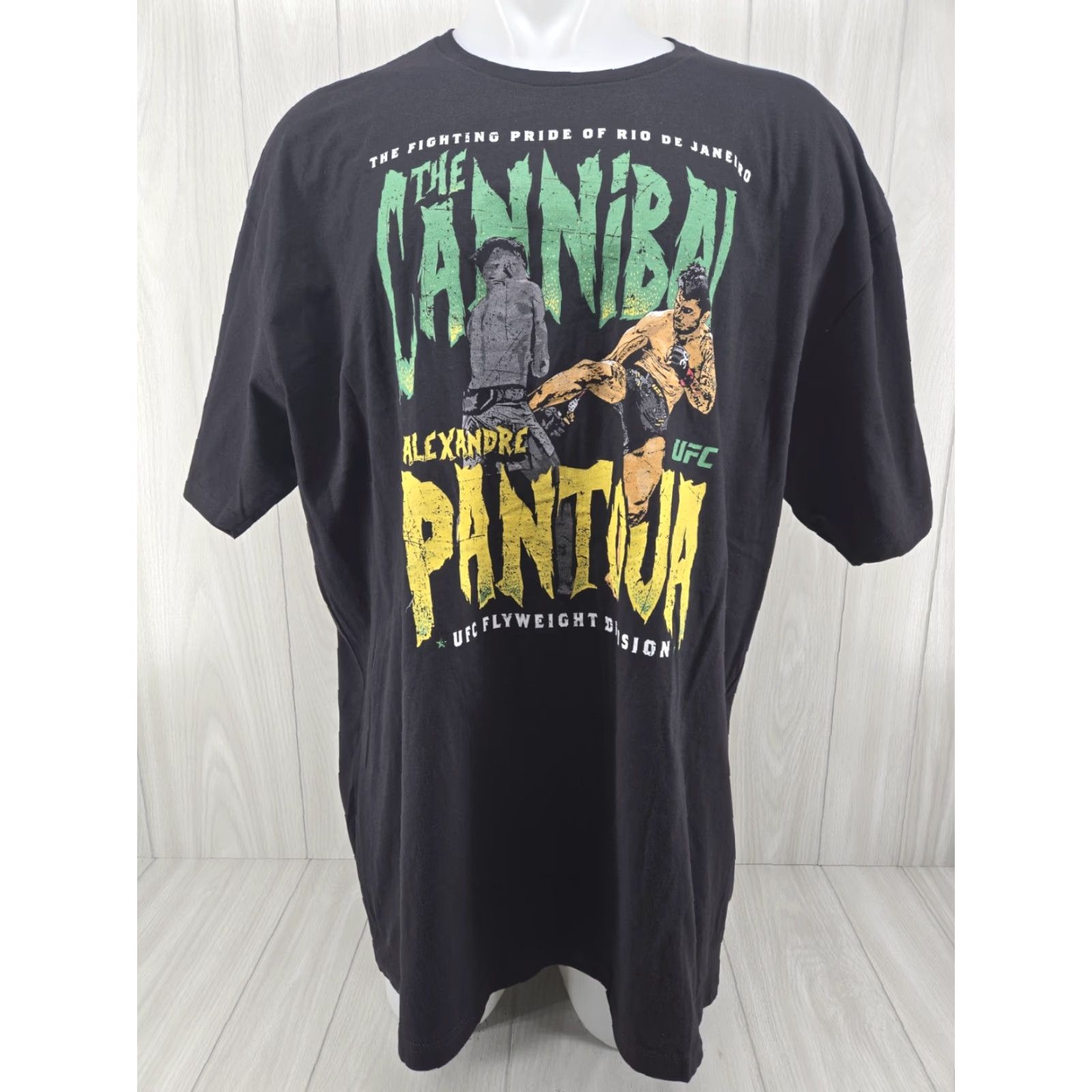 Vintage 500 Level The Cannibal T-Shirt Unisex Adults 4XL Black Cotton Graphic Print MMA 90s? Size US XXL / EU 58 / 5 - 2 Thumbnail