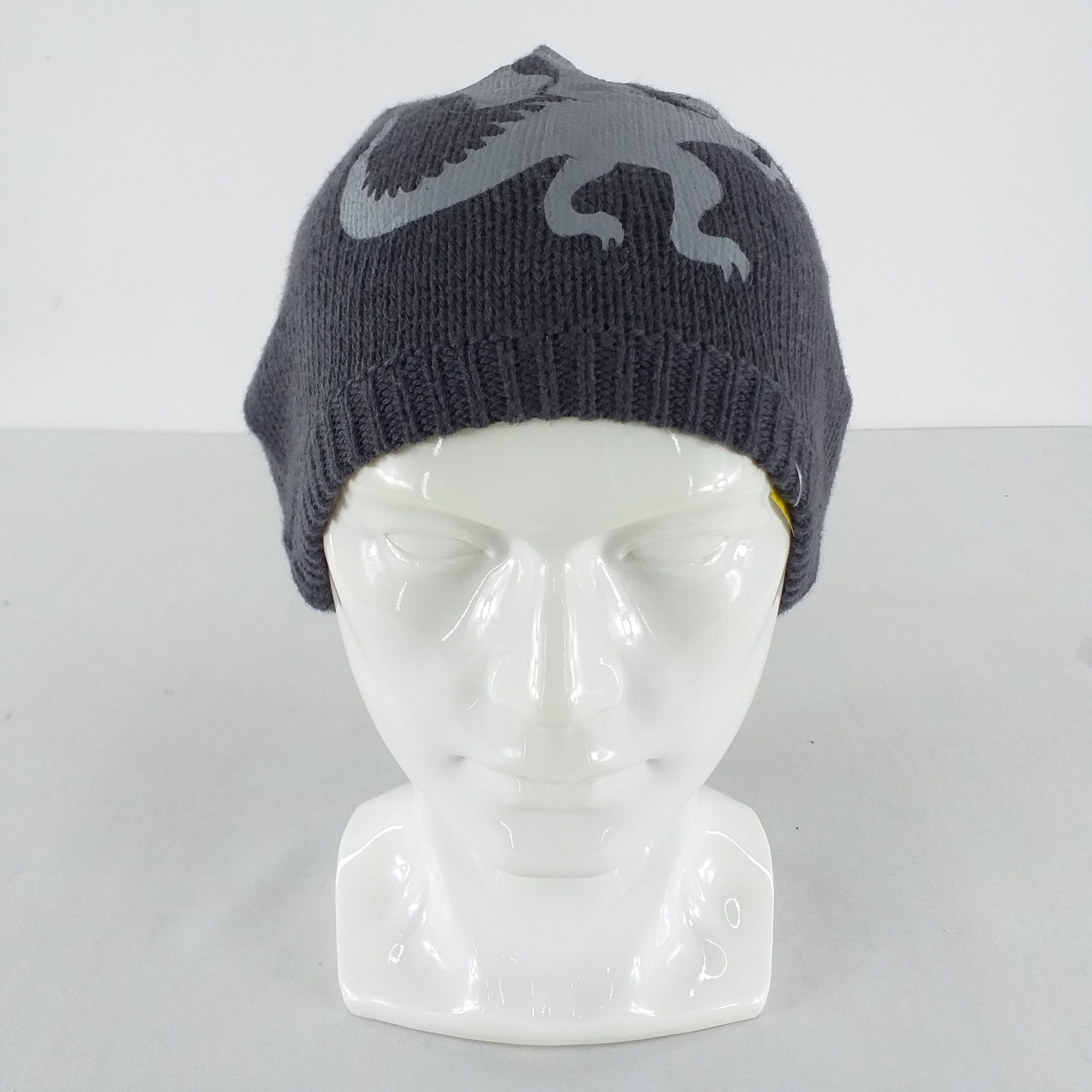 Japanese Brand Big Printed Dragon Snow Cap Hat Beanie -BN248 Size ONE SIZE - 1 Thumbnail