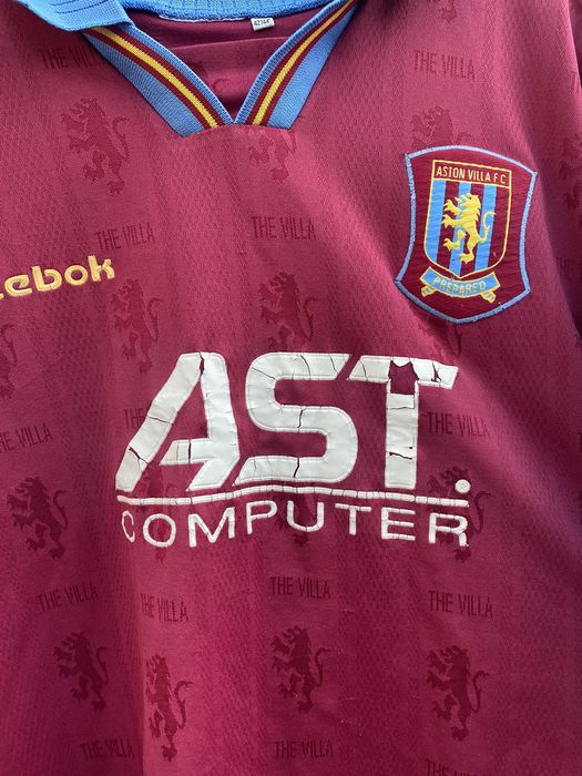 Vintage Aston Villa Reebok 1995-1997 Home Football Jersey | Grailed