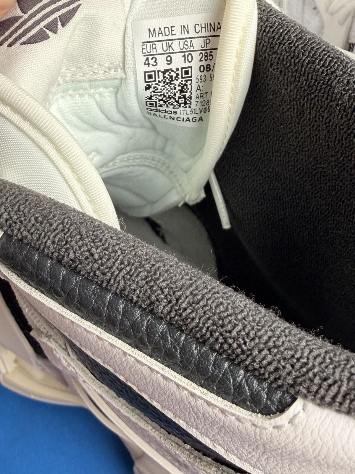 Balenciaga Balenciaga x Adidas Track Hike Sneakers Blue/White SZ 43 New Size US 10 / EU 43 - 5 Thumbnail