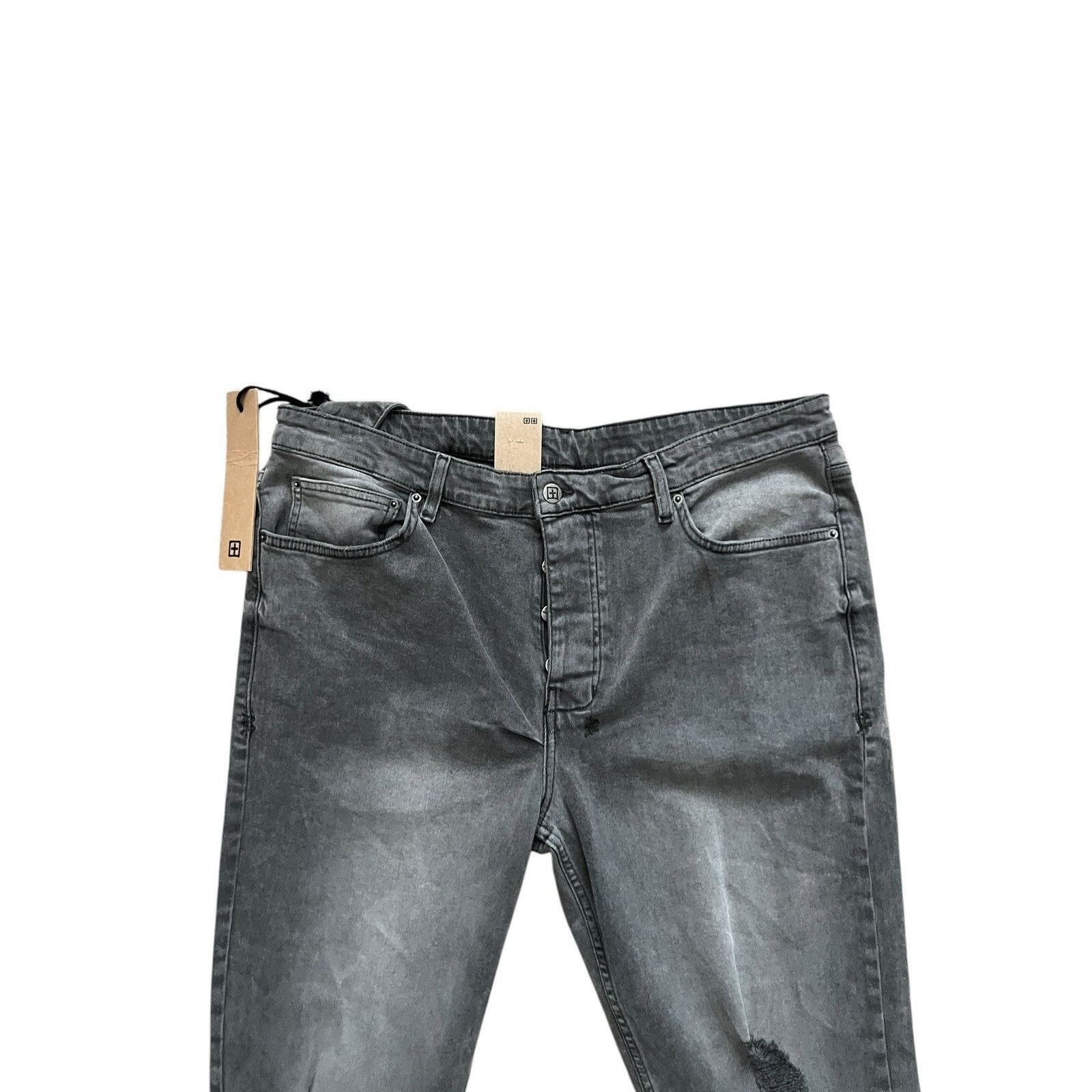 Ksubi Ksubi Jeans Mens Chitch Slim Prodigy Gray Size 38/32 Size US 38 / EU 54 - 2 Thumbnail