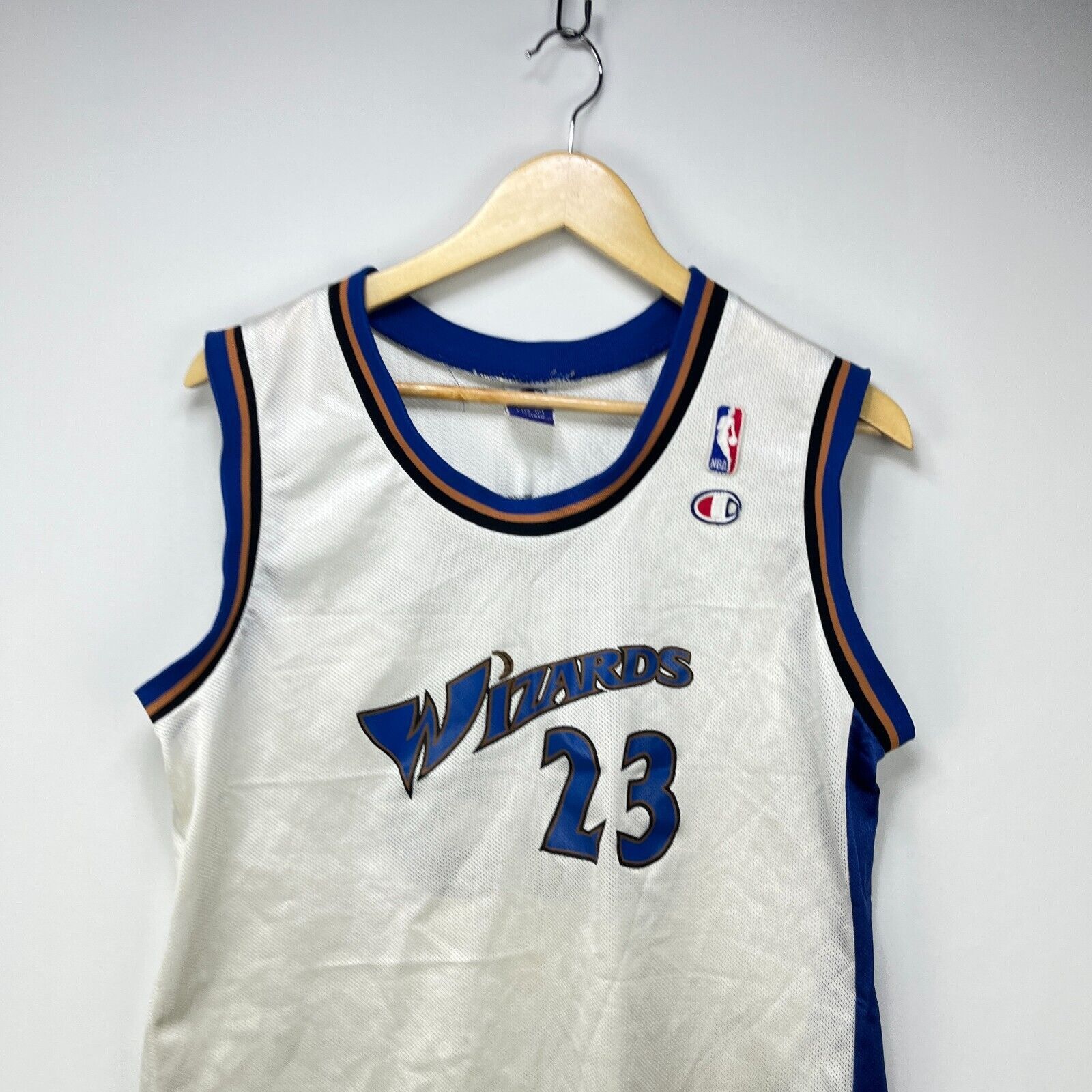 Champion × Vintage Vintage Champion Michael Jordan Wizards Jersey Youth Large Size US L / EU 52-54 / 3 - 2 Thumbnail