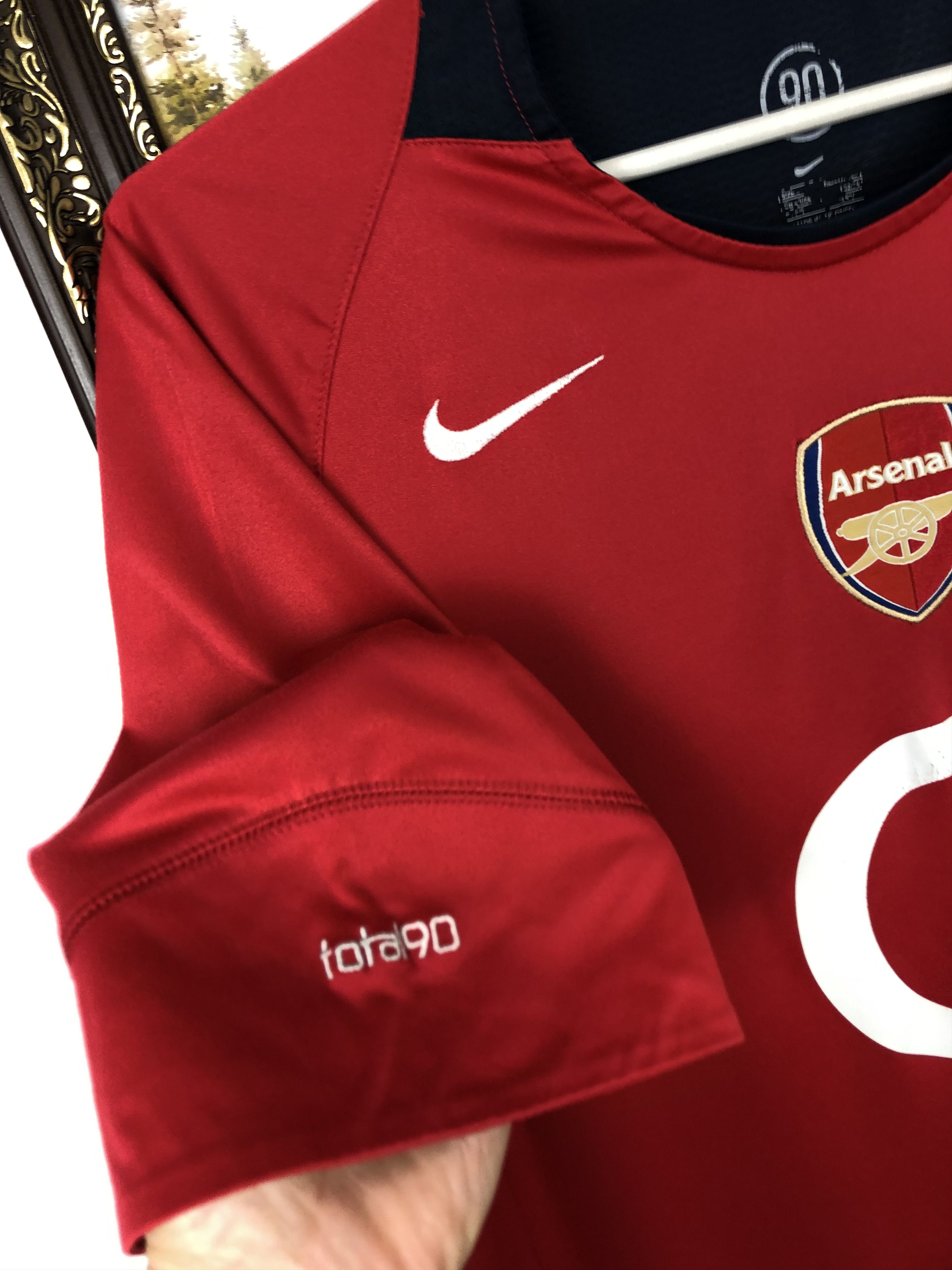 Nike Vintage Nike Arsenal o2 Football Train Shirt Jersey Tee Hype Size US L / EU 52-54 / 3 - 4 Thumbnail