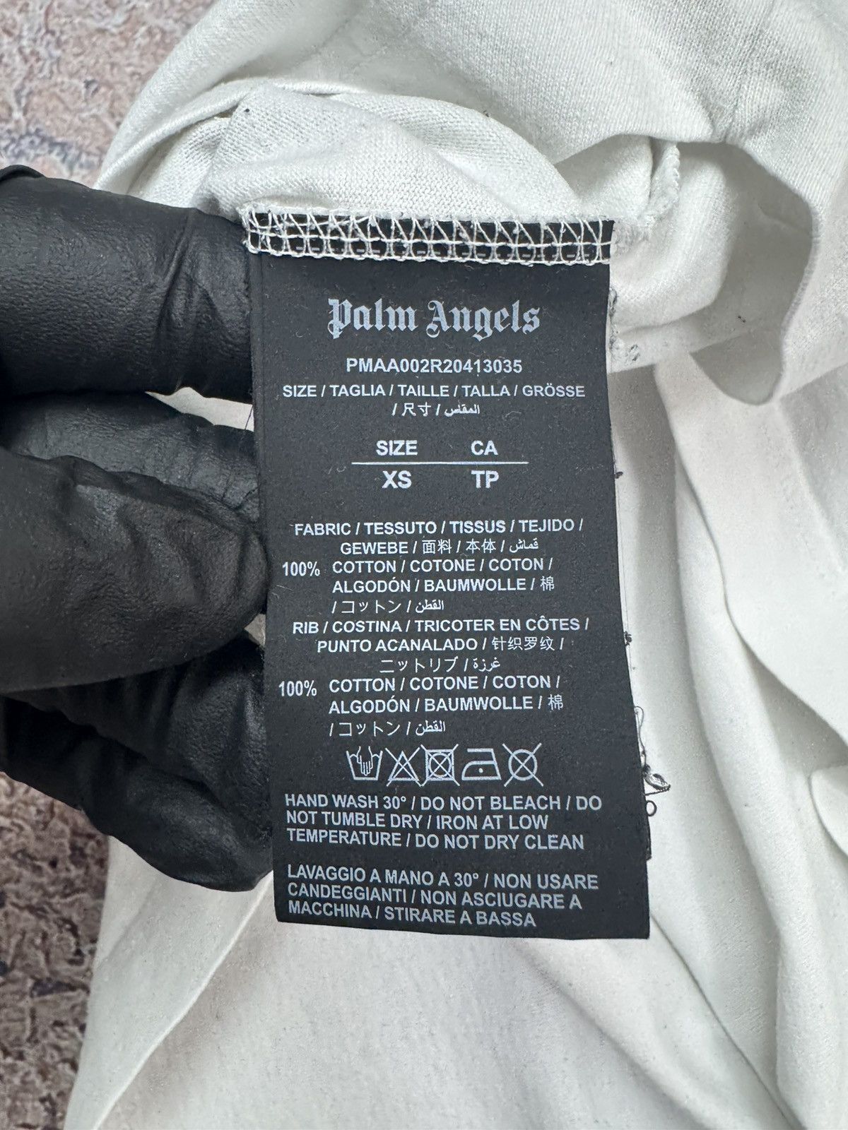 Palm Angels Palm Angels T-Shirt Big Logo Oversized Size US XS / EU 42 / 0 - 16 Thumbnail