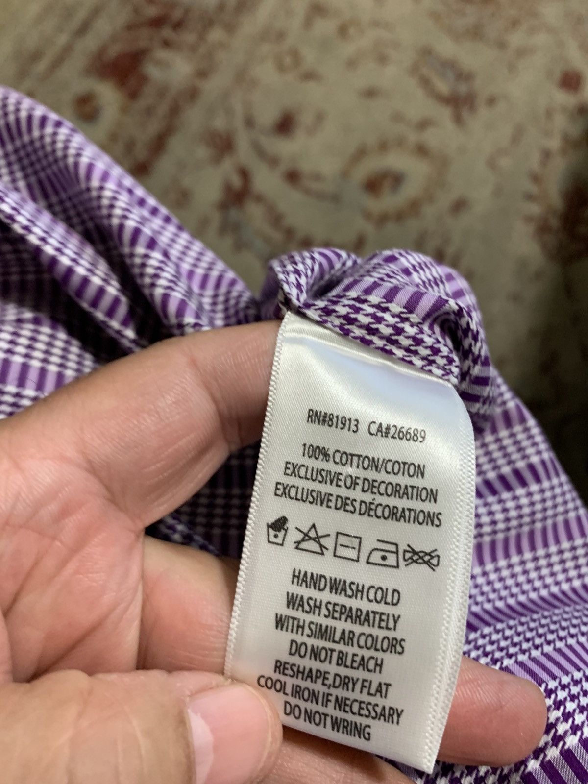 Robert Graham Striped shirt 3XL Tailored Fit Size US XXL / EU 58 / 5 - 16 Thumbnail
