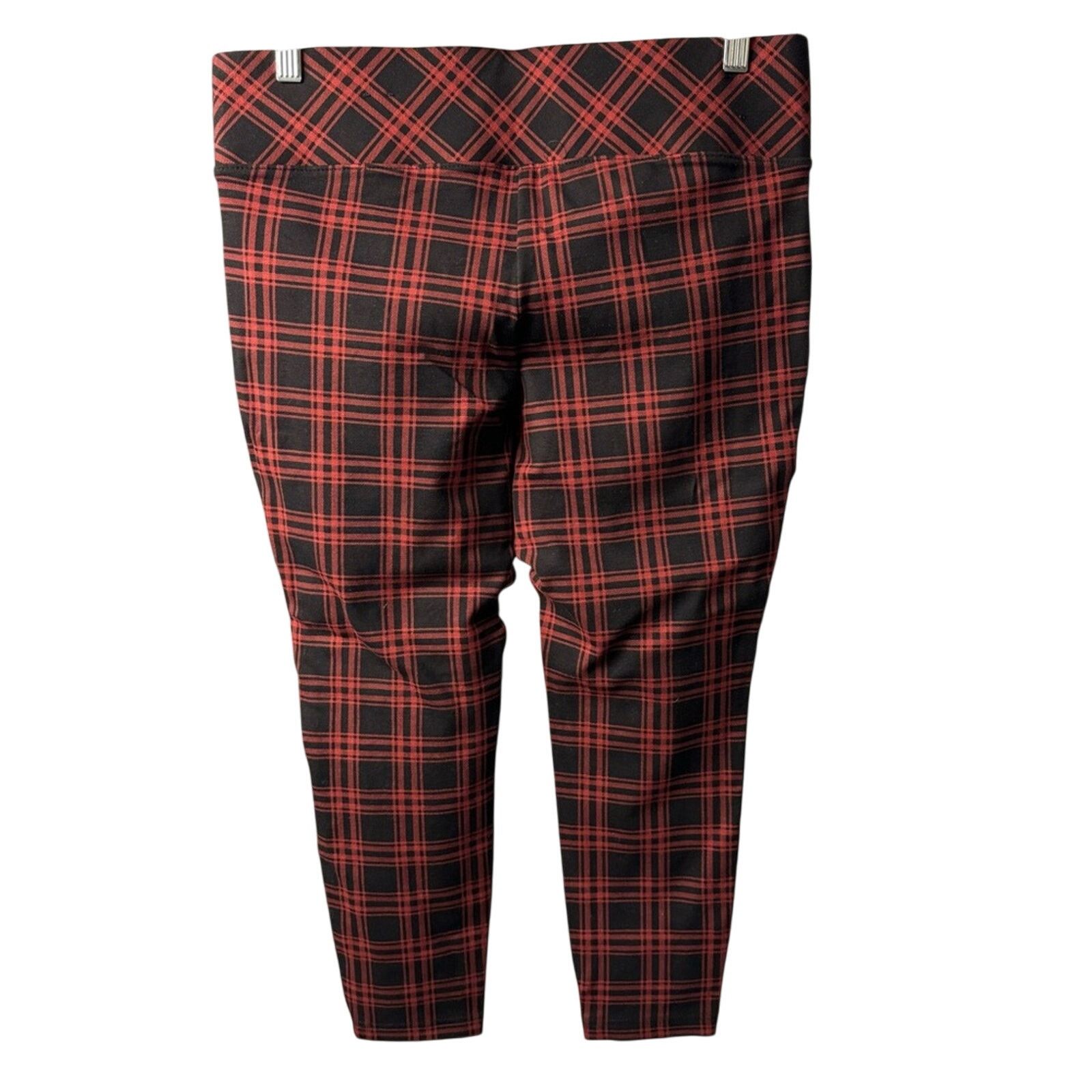 Torrid New Torrid 0 Womens Size 12 Plaid Ponte Pixie Pants Size 34" / US 12 / IT 48 - 2 Thumbnail