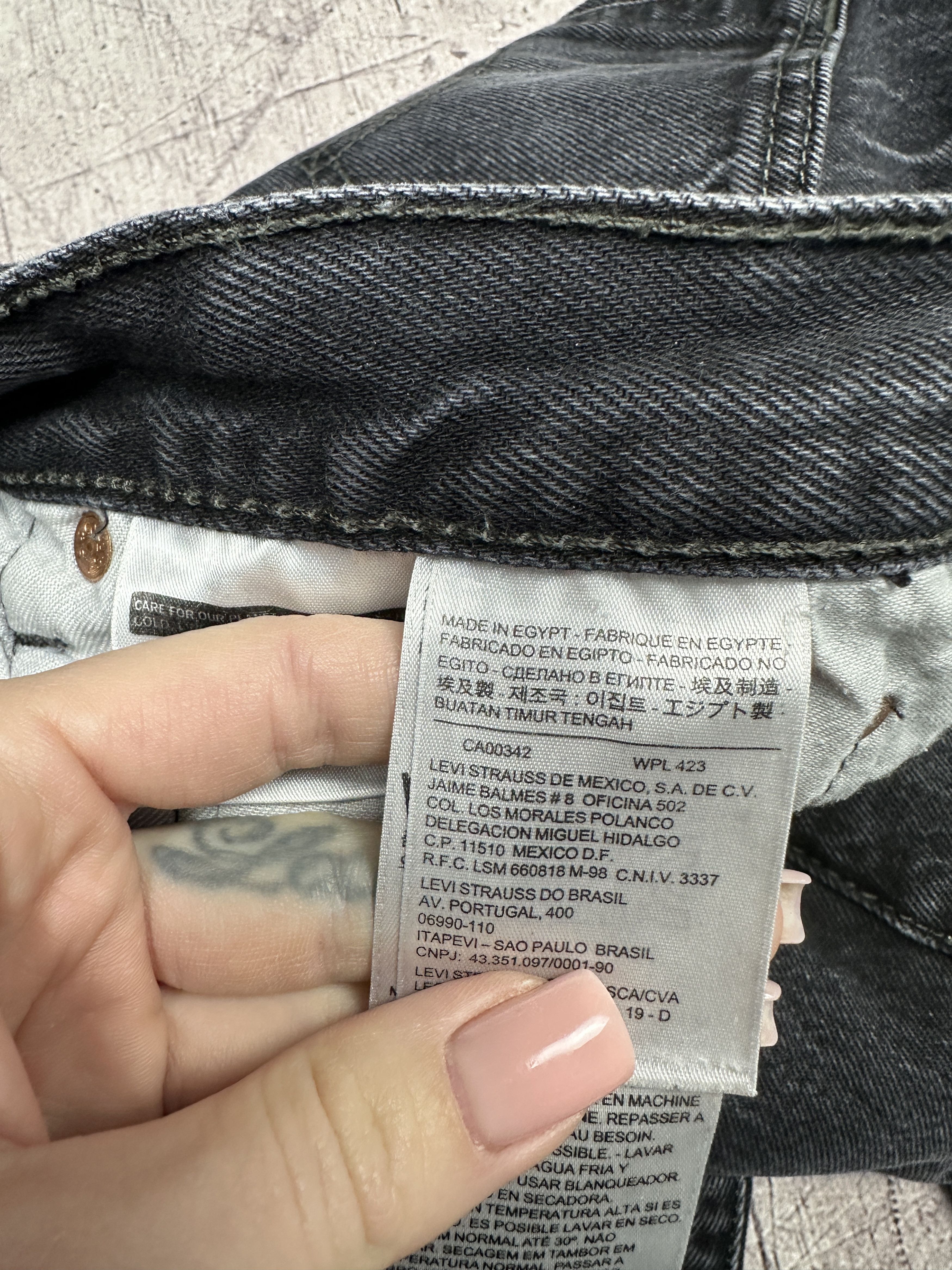 Levi's Levi's 501 Mens Denim Pants Jeans Size 36 x 34 Size US 36 / EU 52 - 9 Thumbnail