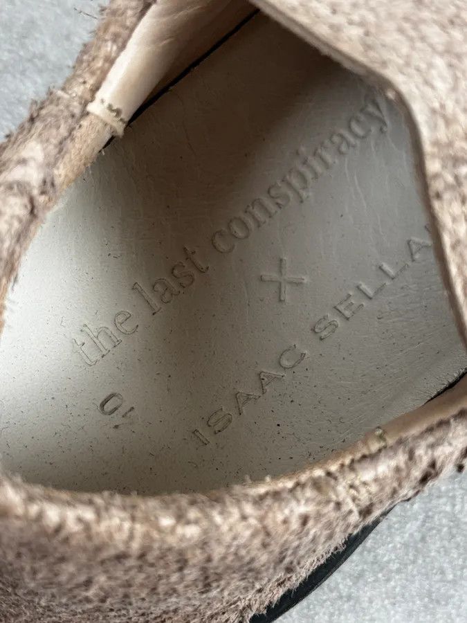 Isaac Sellam Experience Isaac Sellam X The Last Conspiracy Beige Sneakers Size US 9 / IT 39 - 8 Thumbnail