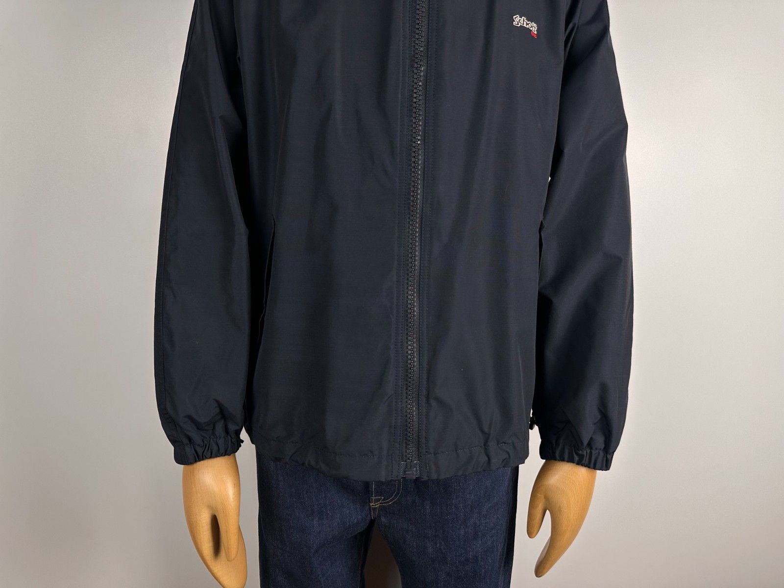 Schott Schott NYC Windbreaker Jacket Men’s Black Size L Size US L / EU 52-54 / 3 - 4 Thumbnail