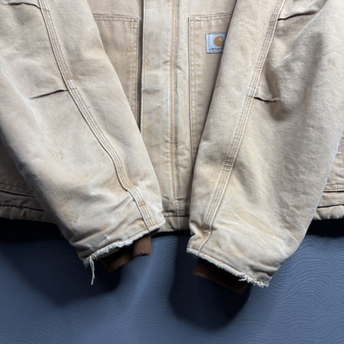 Carhartt × Vintage Vintage 90s RARE Carhartt J02 BRN Quilt lined size large Size US L / EU 52-54 / 3 - 6 Thumbnail