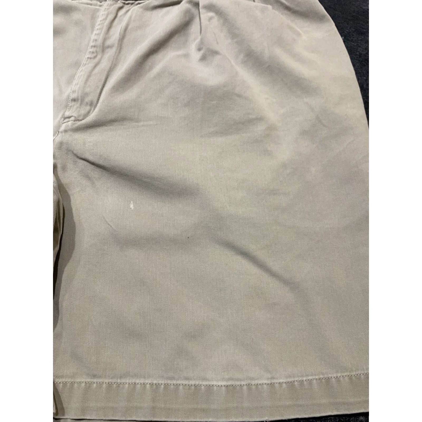 Polo Ralph Lauren VINTAGE Polo Ralph Lauren Tyler Chino Shorts Size 40 Pleated Khaki Tan Classic 90s Mens Size US L / EU 52-54 / 3 - 3 Thumbnail