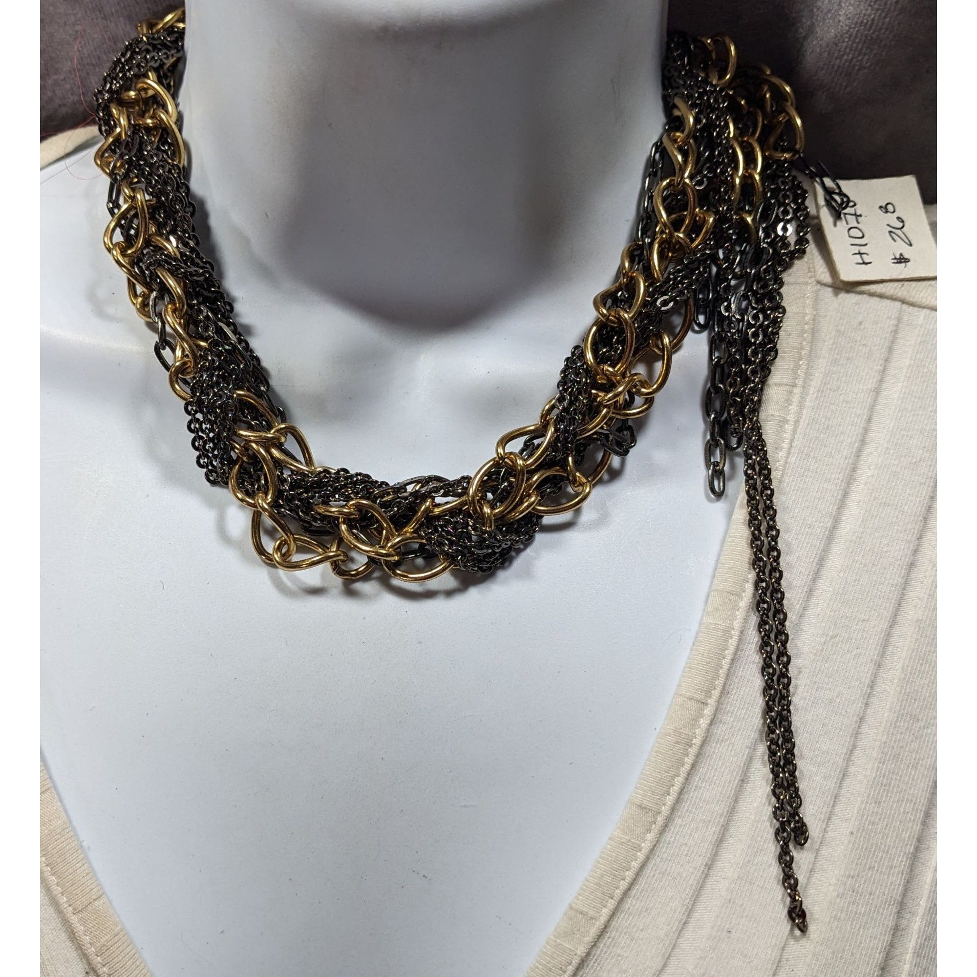 Other Gemma Redux Gothic Punk Multi Chain Necklace Size ONE SIZE - 2 Thumbnail