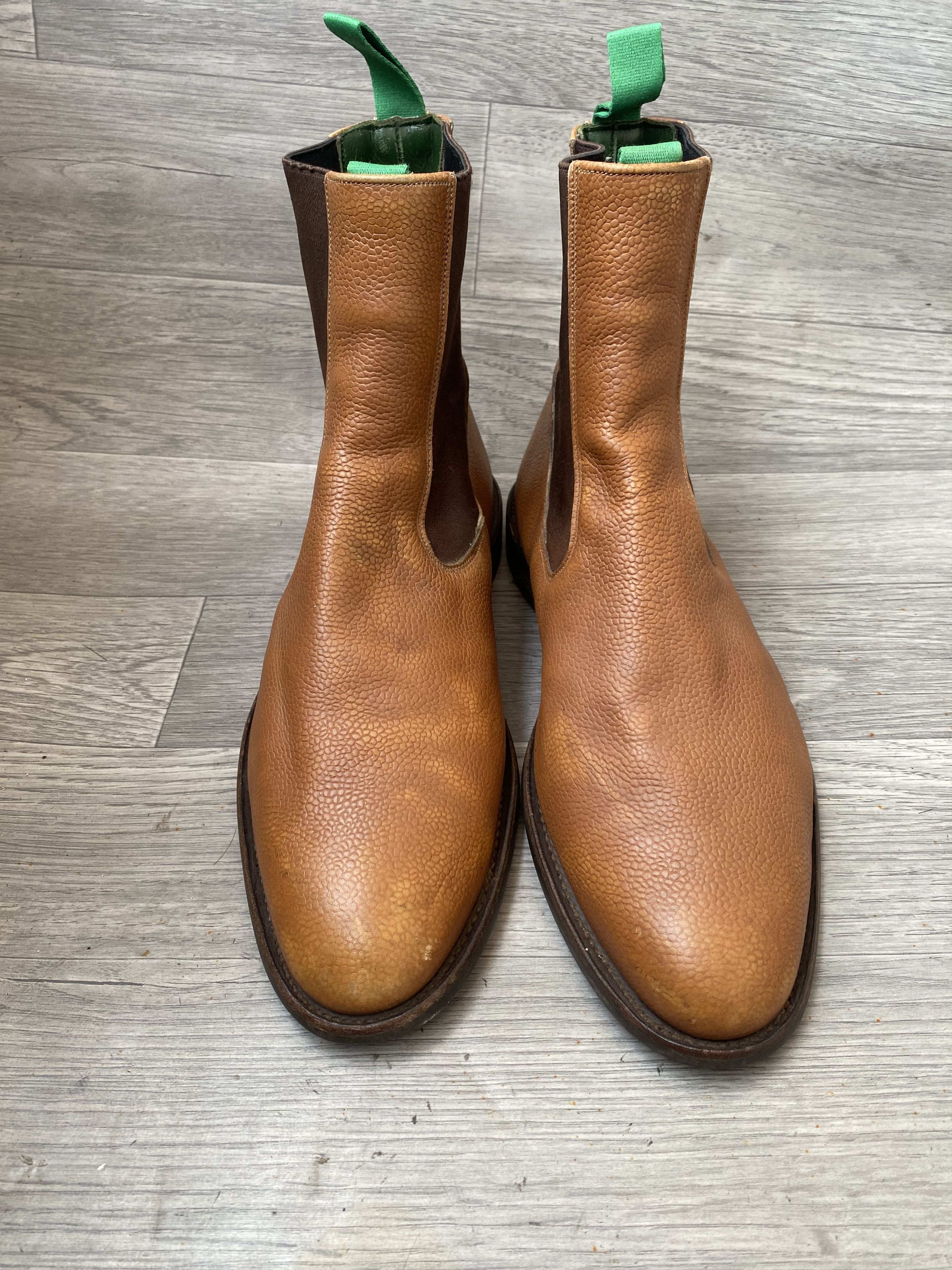 Tricker's Trickers brown pebble grain chelsea boots uk 9 Size US 10 / EU 43 - 9 Thumbnail