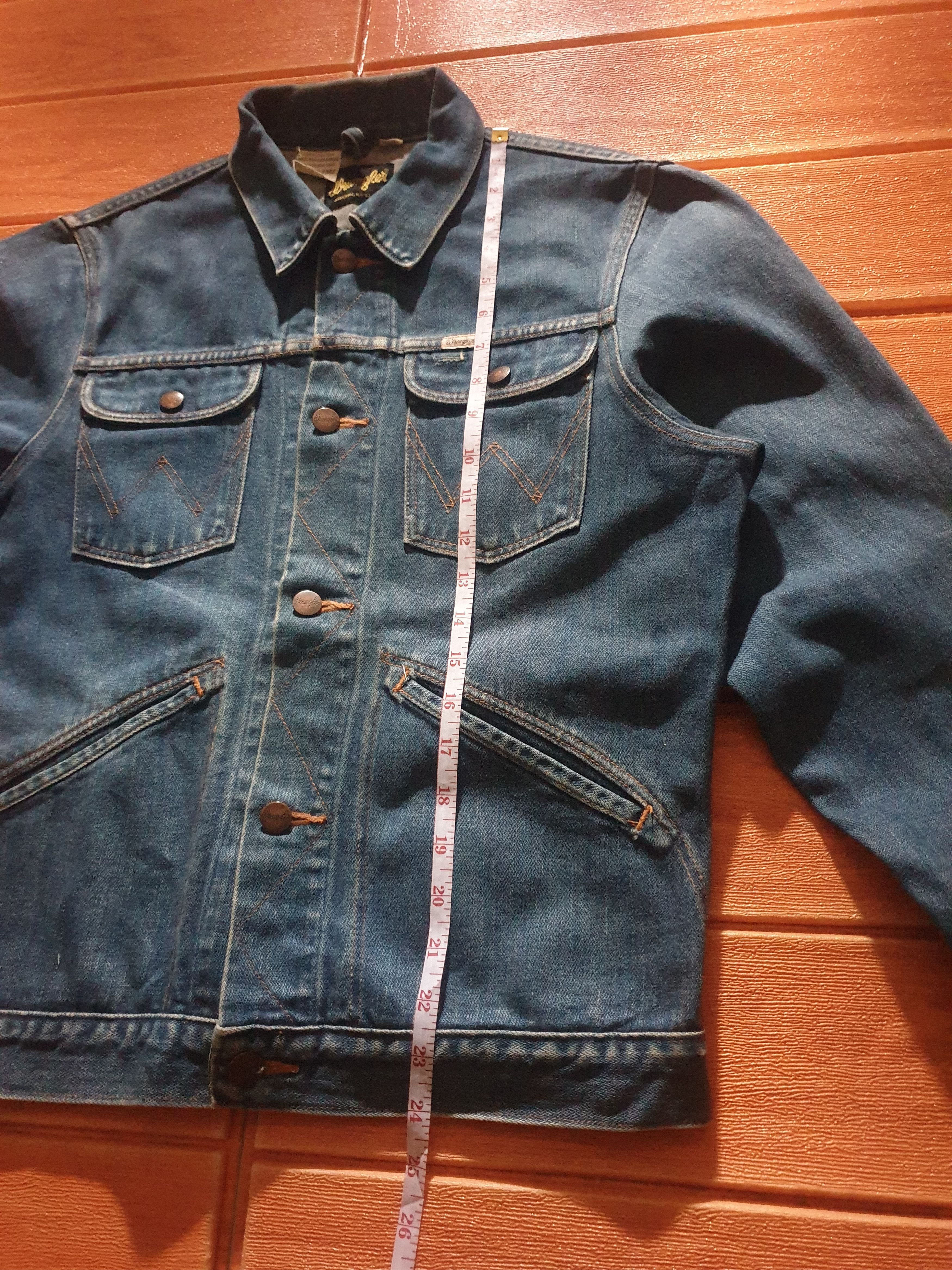 Wrangler 💥Vintage wrangler 124mj blue colour Jacket Size US M / EU 48-50 / 2 - 6 Thumbnail