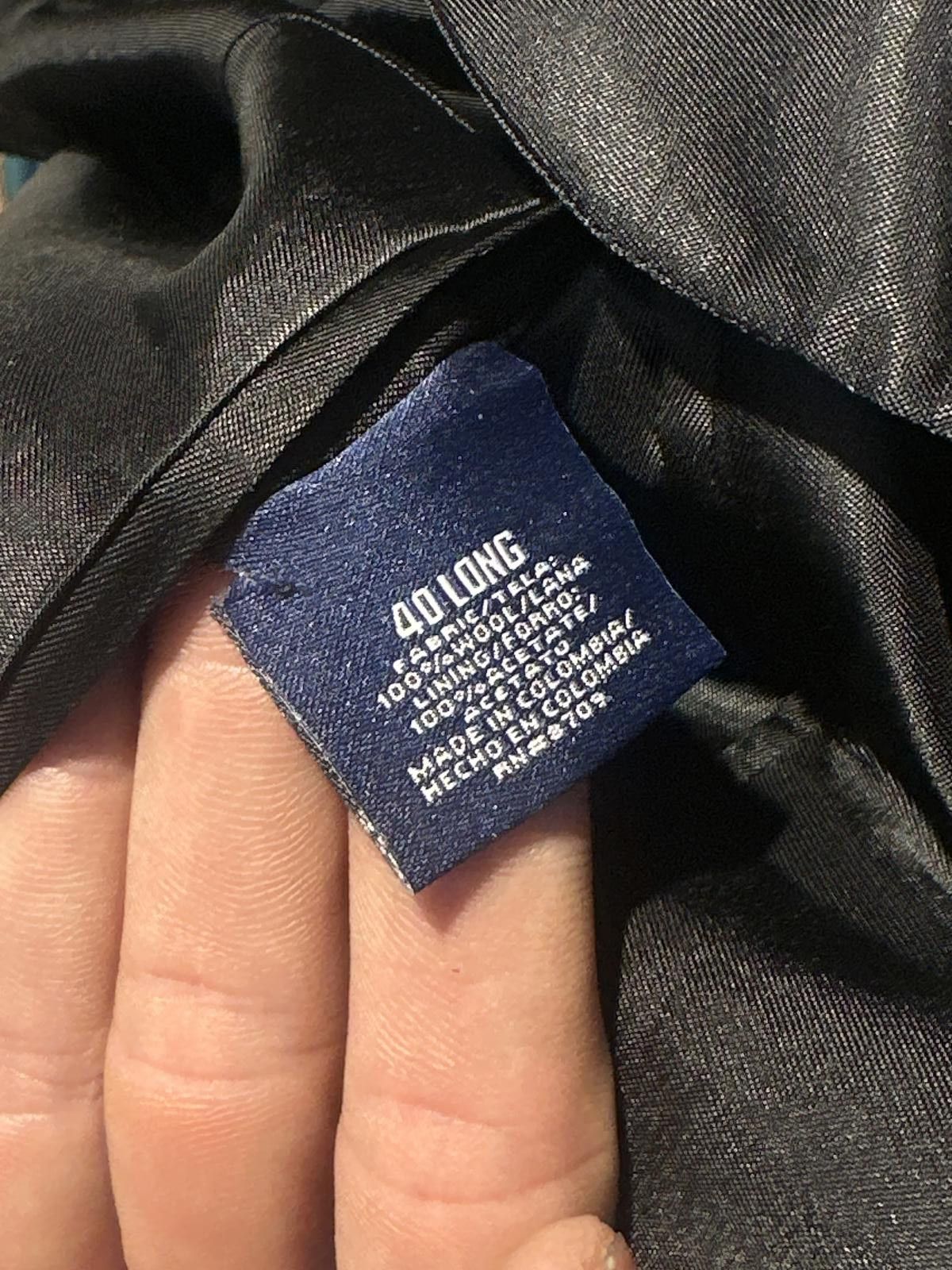 Other Men's 40 Long Stafford Performance Suit Blazer Size 40L - 5 Thumbnail