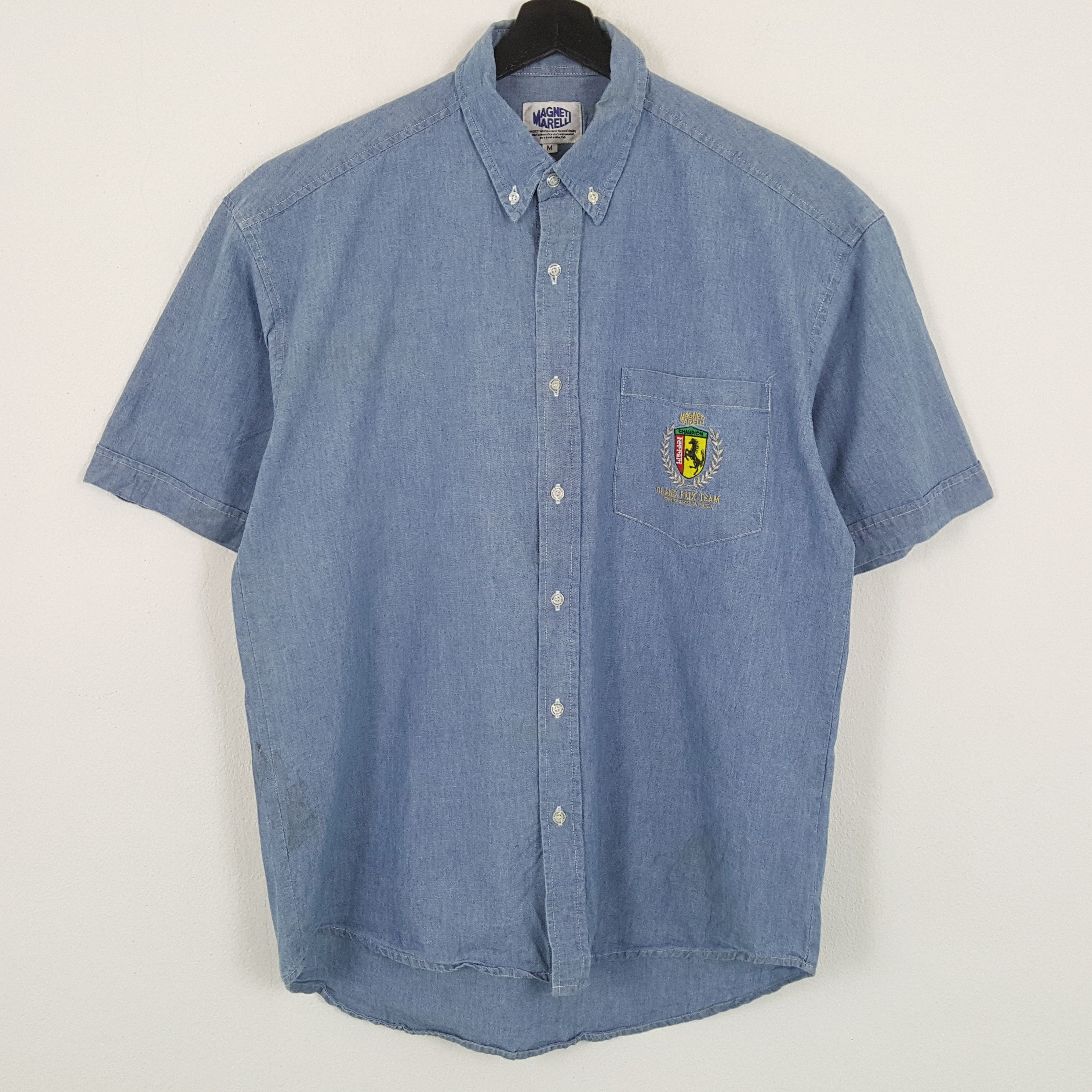 Ferrari MAGNETI MARELLI FERRARI Shirt Casual Style Size US L / EU 52-54 / 3 - 1 Thumbnail