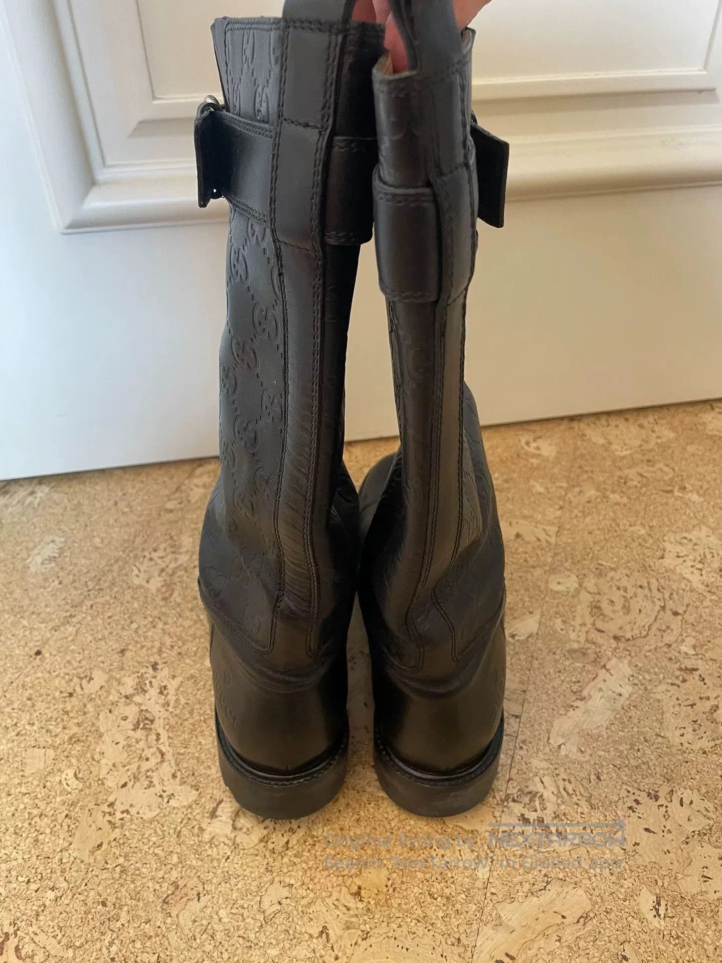 Gucci Gucci Leather Boots Size 37.5. Size US 6.5 / IT 36.5 - 2 Thumbnail