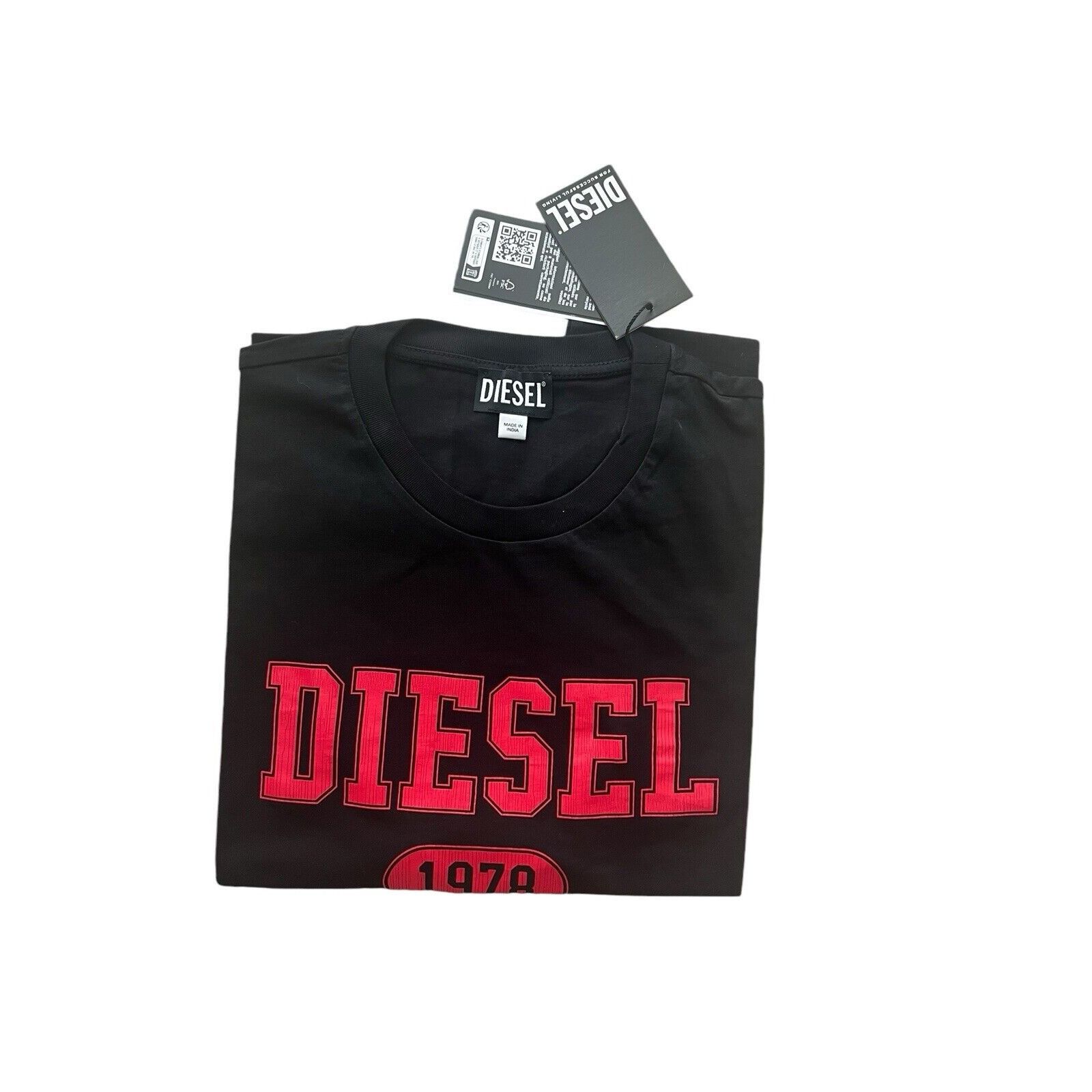 Diesel Diesel K46 Maglietta T-Shirt NWT $65 Black Size XL Size US XL / EU 56 / 4 - 4 Thumbnail