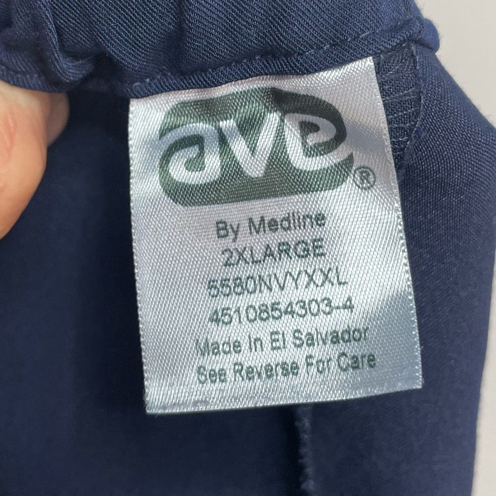 Other Ave by Medline Navy Scrub Pants 2XL Size 42" / US 20 - 5 Thumbnail