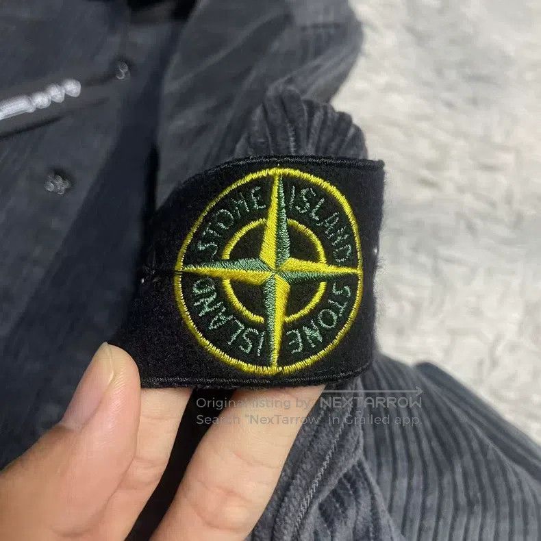 Stone Island Stone Island Corduroy Jacket Coat Grey XL Size US XL / EU 56 / 4 - 3 Thumbnail