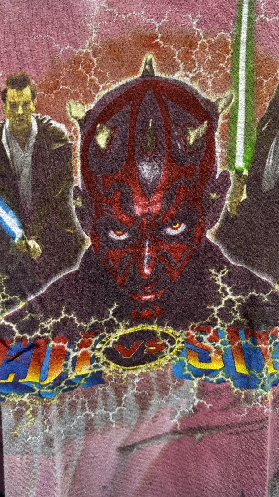 Star Wars Vintage 90s Star Wars Episode 1 Phantom Menace Size US XL / EU 56 / 4 - 7 Thumbnail