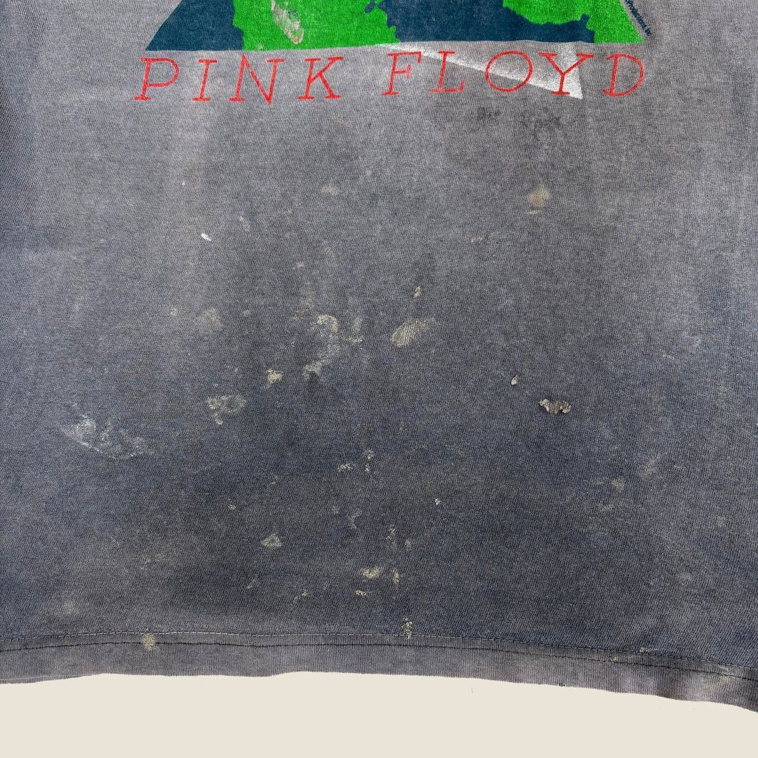 Vintage Pink Floyd 1988 80s Vintage World Tour Band Concert T-Shirt Size US L / EU 52-54 / 3 - 8 Thumbnail