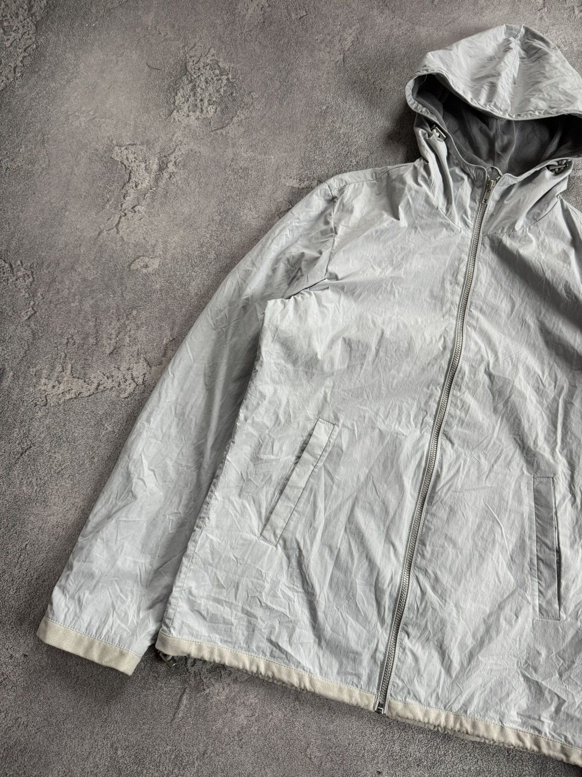 Designer × Reiss Reiss M nylon zip hooded jacket light longsleeve windbreaker Size US M / EU 48-50 / 2 - 5 Thumbnail